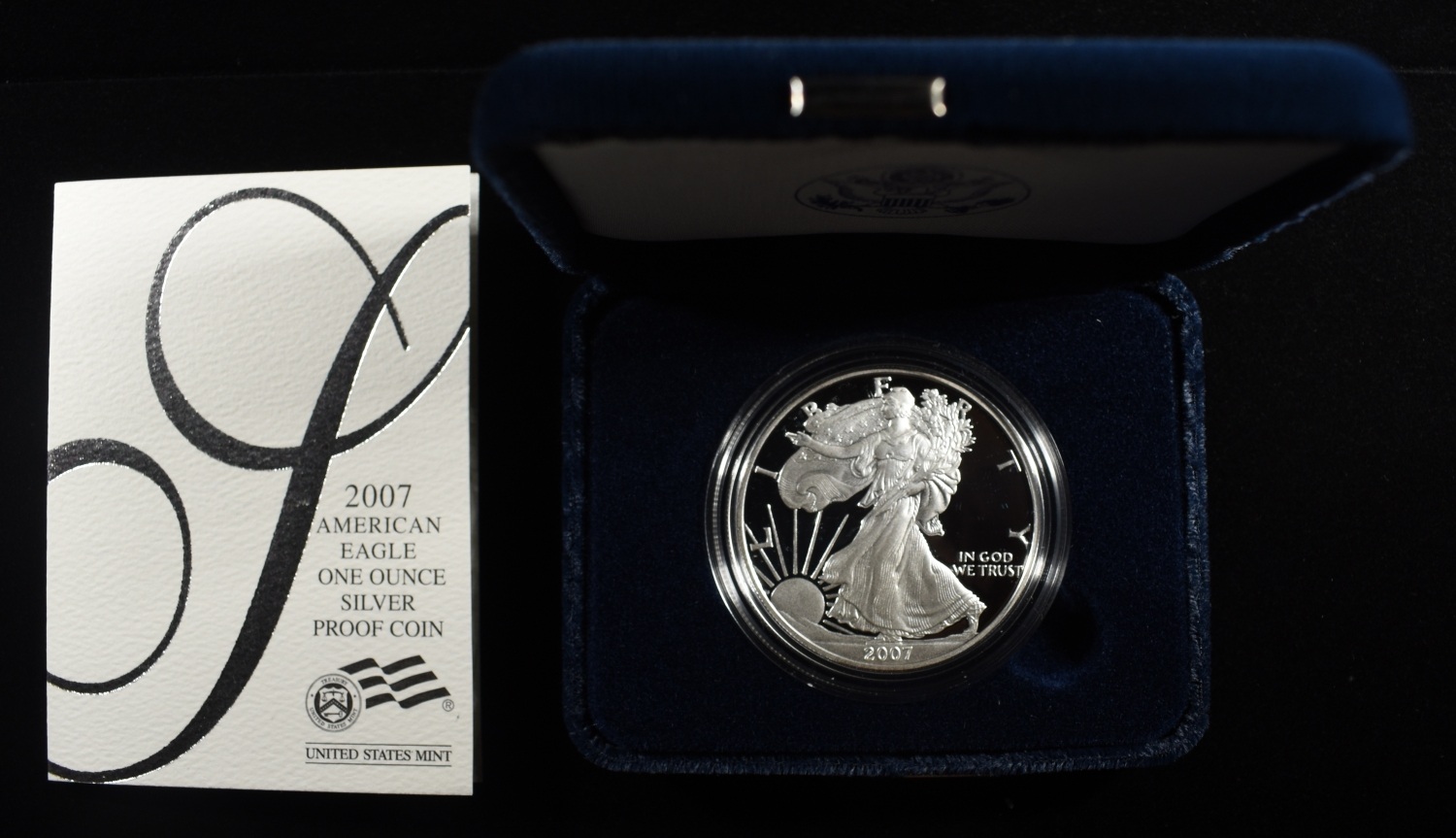 2007-W AMERICAN SILVER EAGLE PROOF