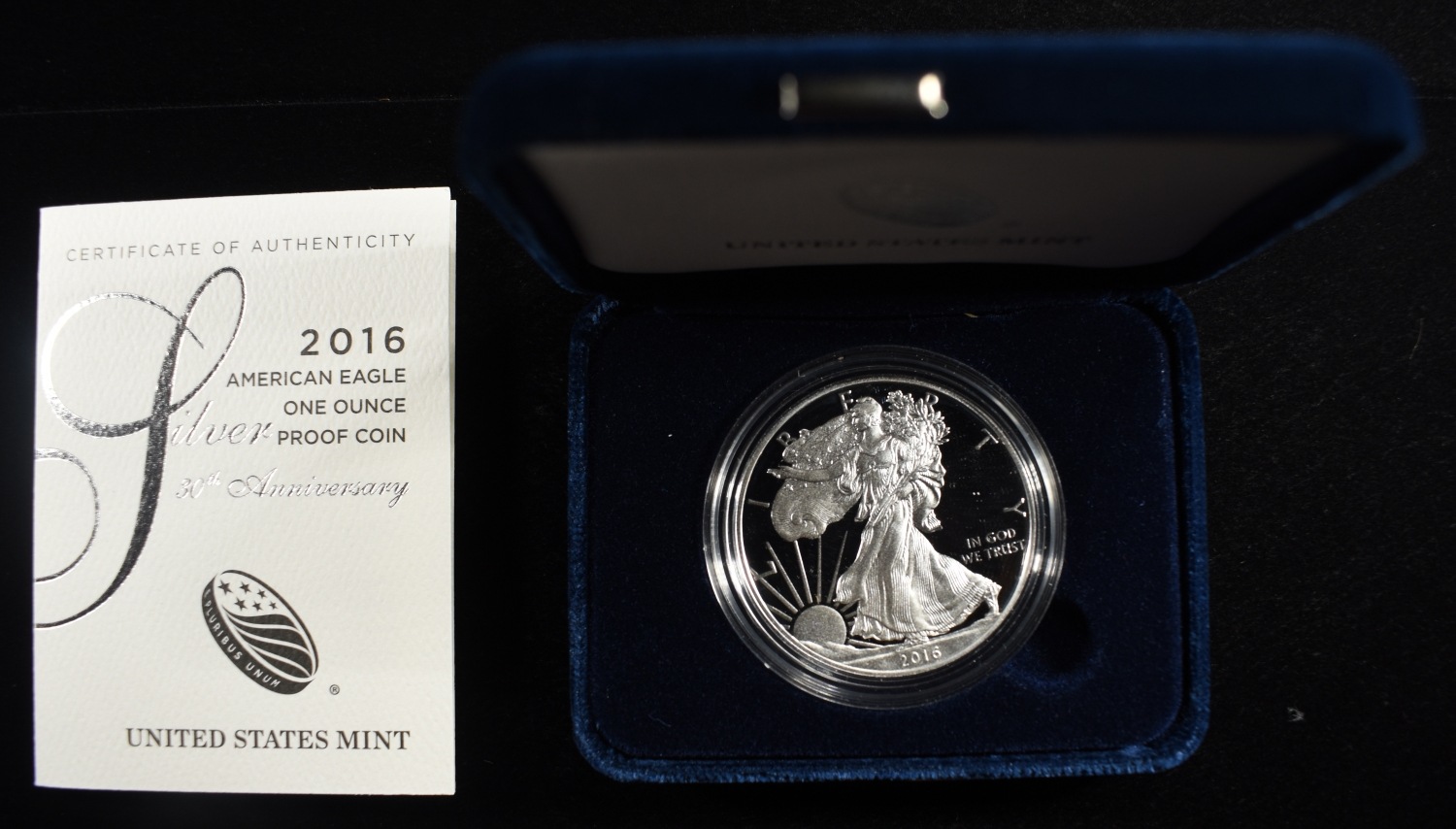 2016-W AMERICAN SILVER EAGLE PROOF