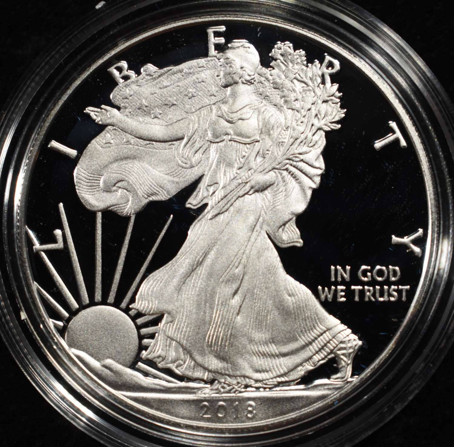 2018-W AMERICAN SILVER EAGLE PROOF