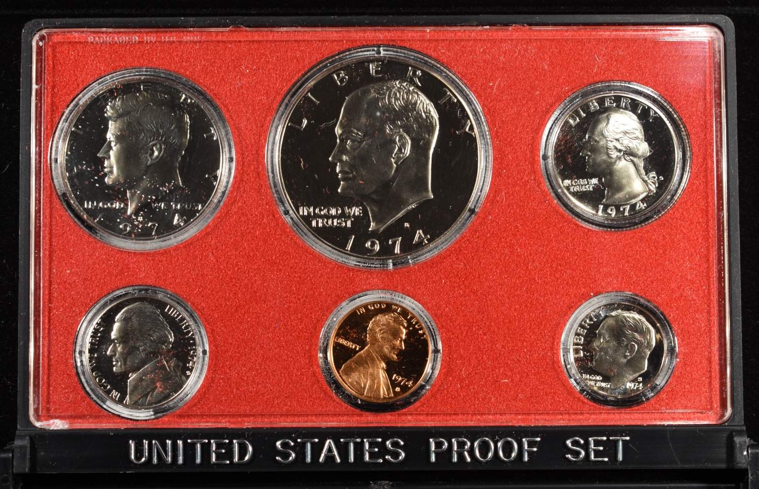 (4) 1973 & (3) 1974 PROOF SETS