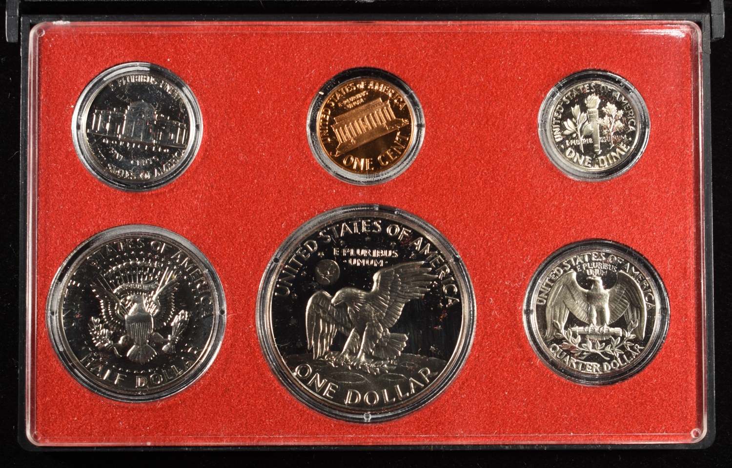 (4) 1973 & (3) 1974 PROOF SETS