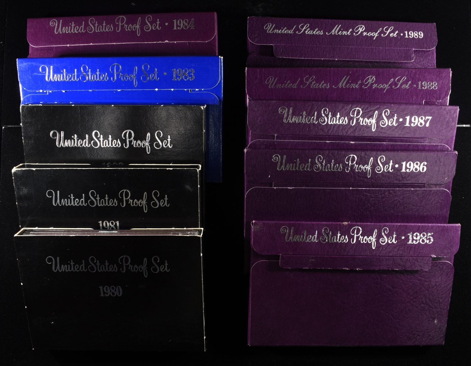 1980-1989 PROOF SETS
