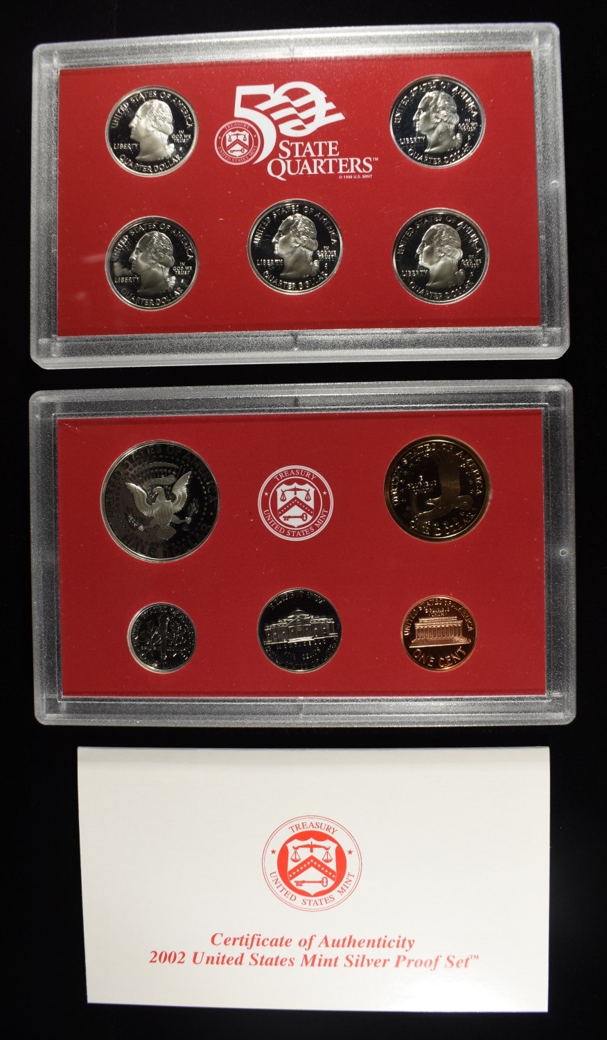 2002 US SILVER PROOF SET