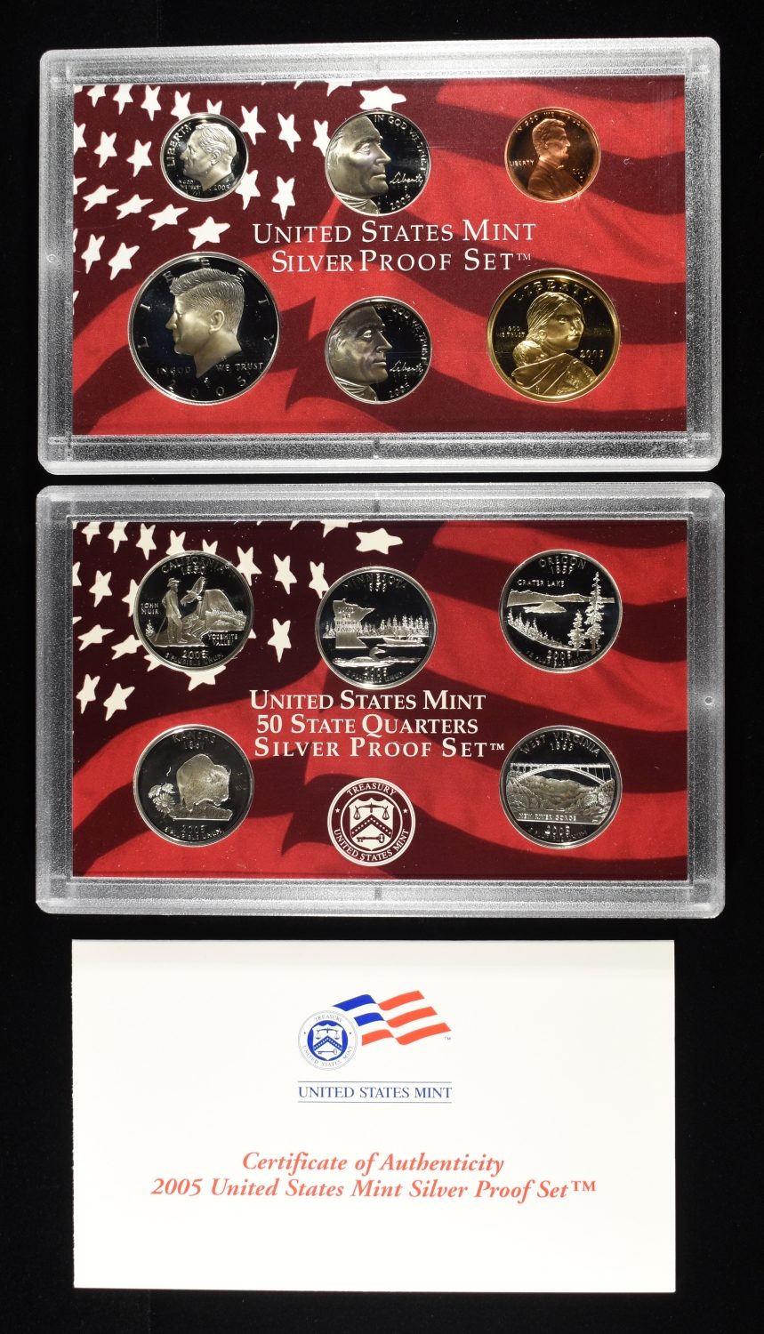 2005 SILVER PROOF SET