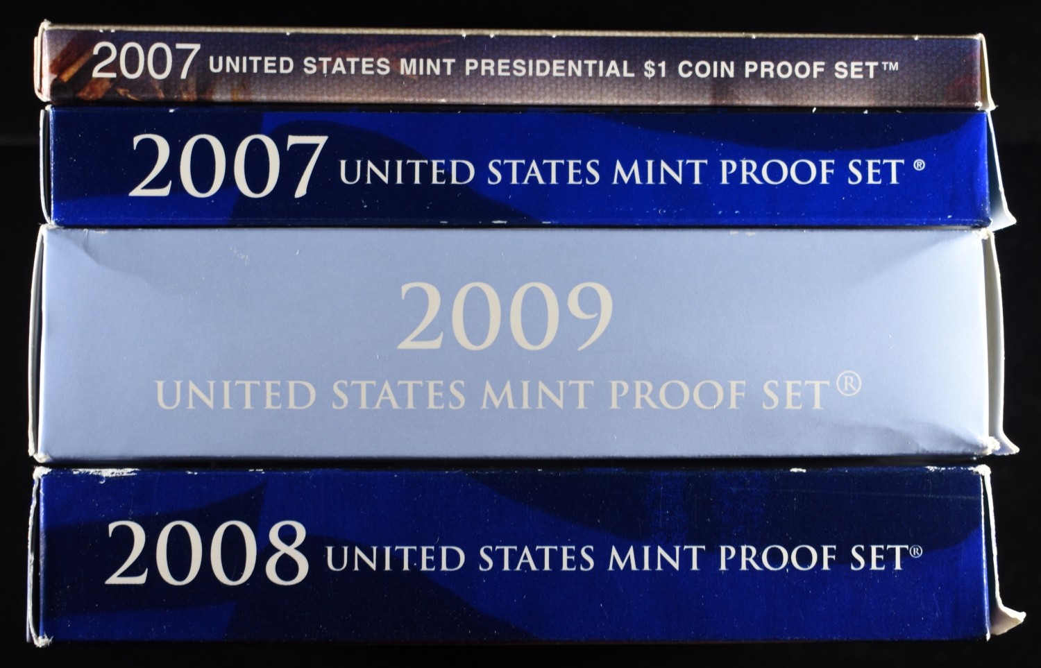 2007, 08, 09 US PROOF SETS
