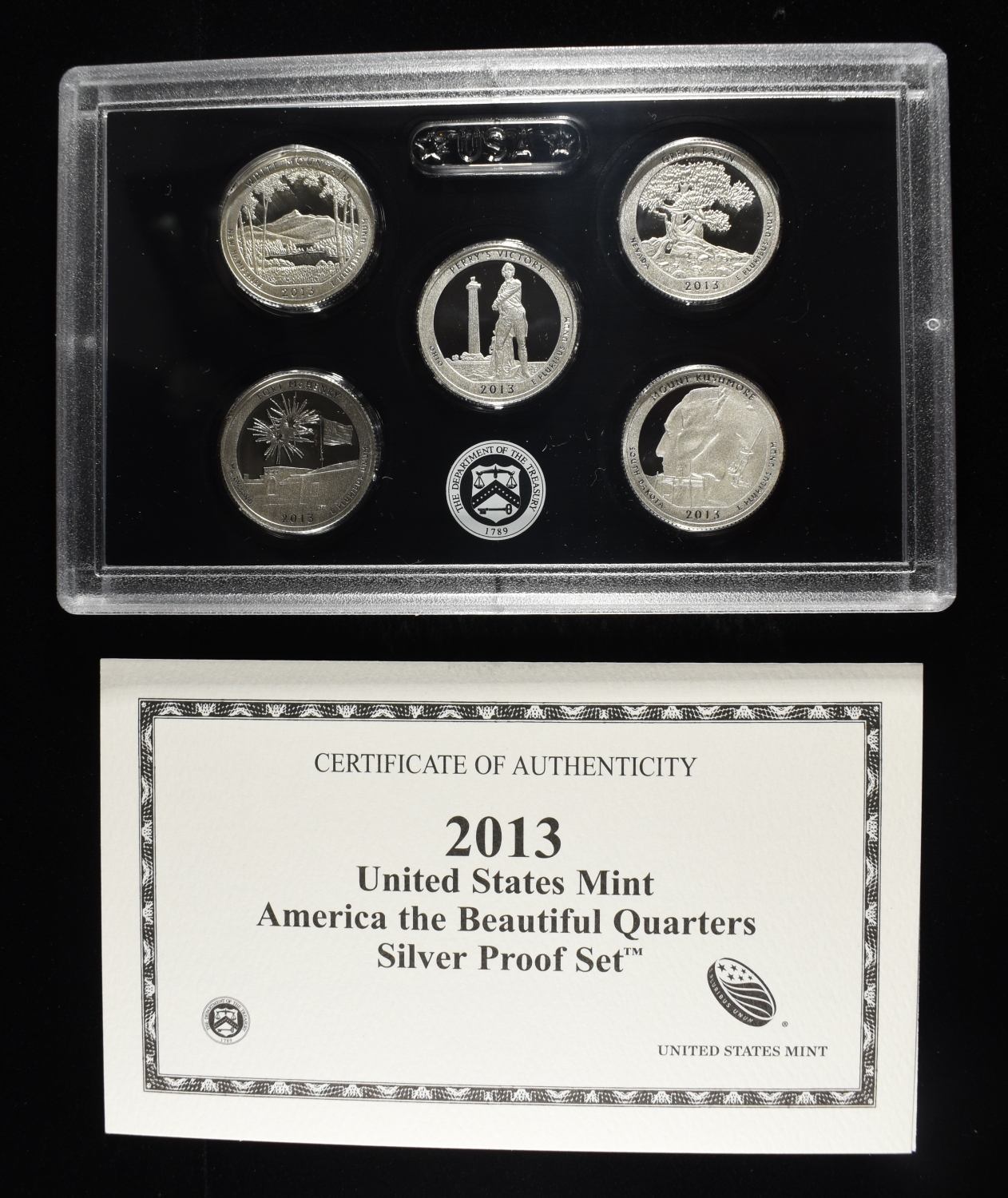 2013 SILVER QUARTER PROOF SET