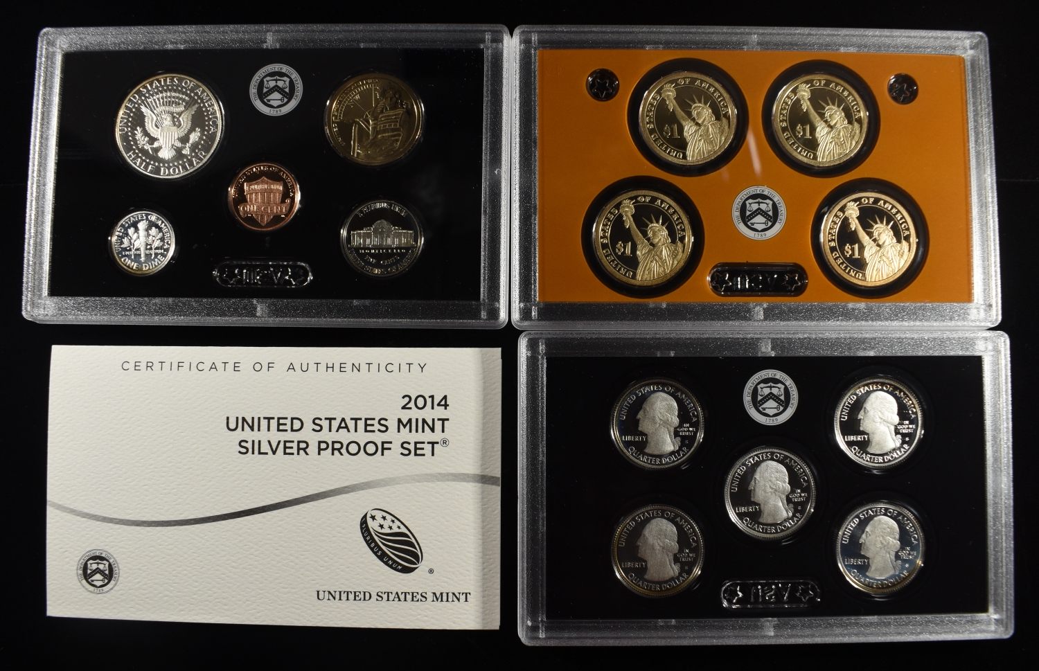 2014 US SILVER PROOF SET