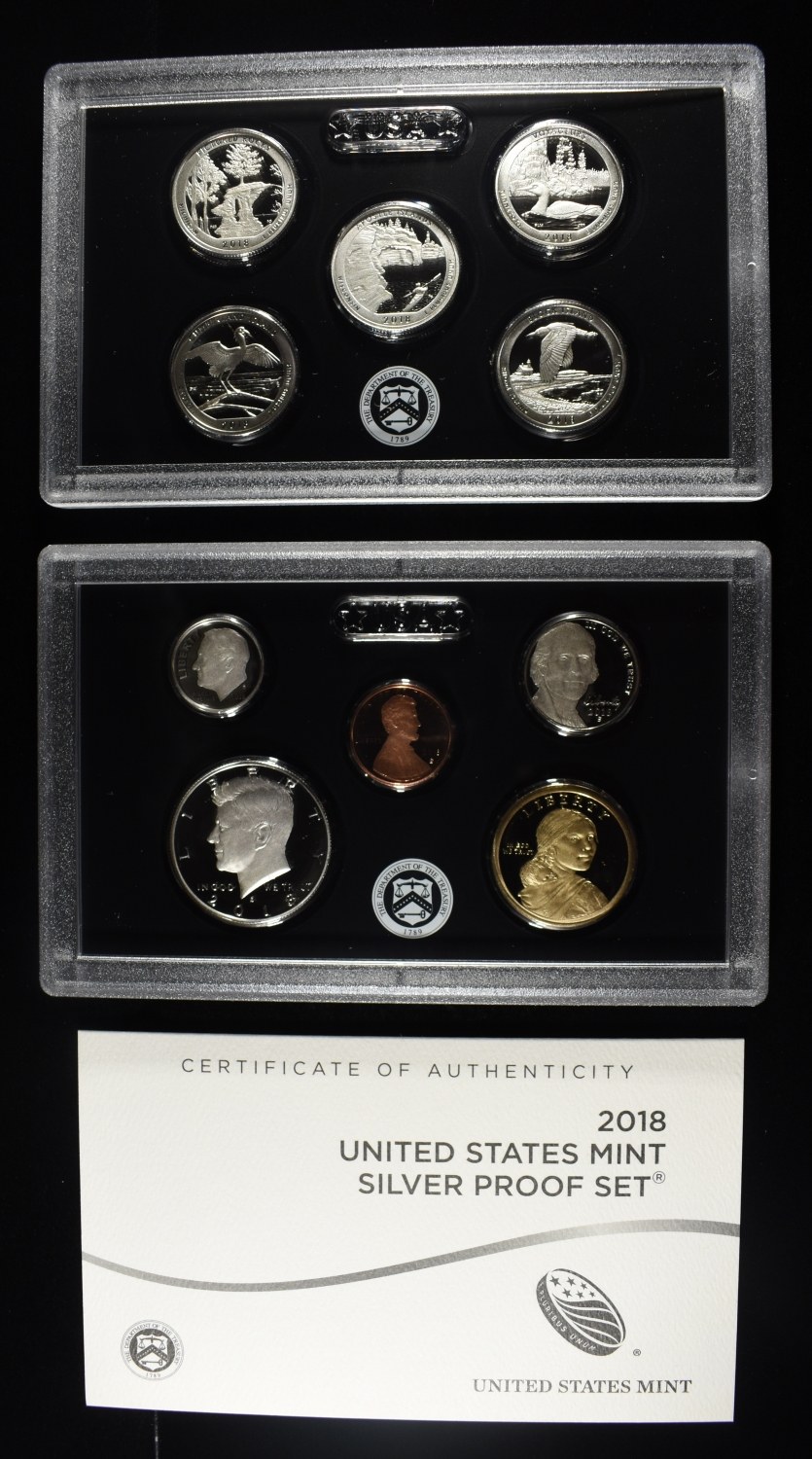 2018 US SILVER PROOF SET
