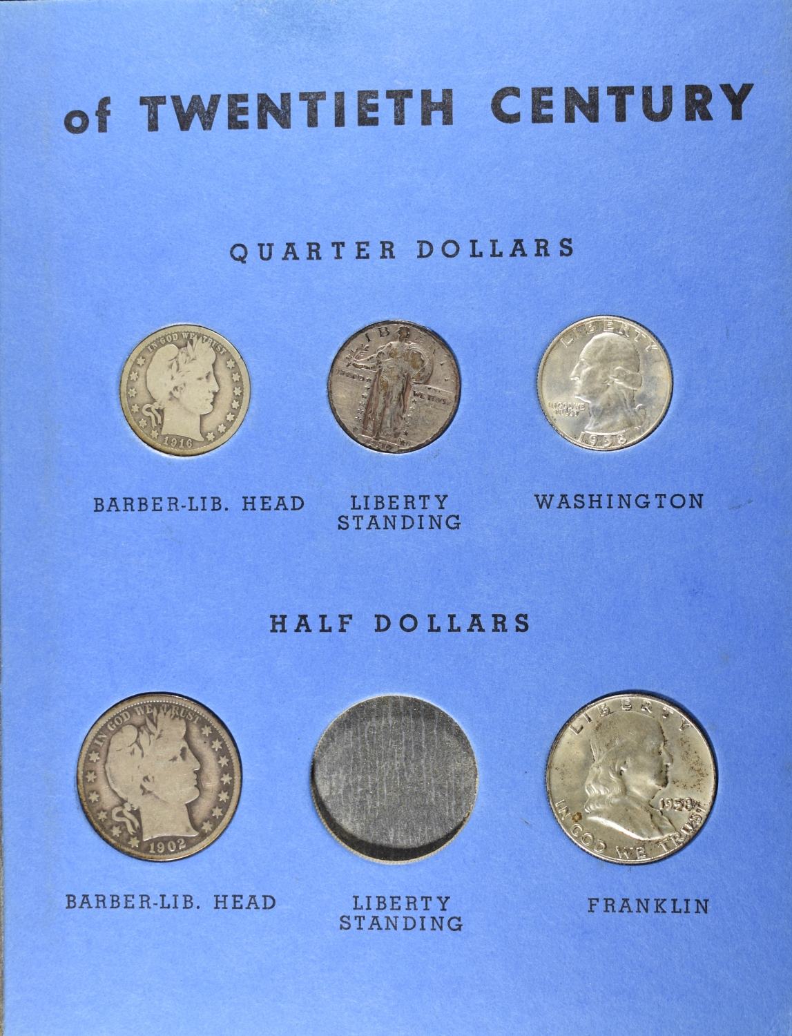TYPE COLLECTION 20TH CENTURY US COINS