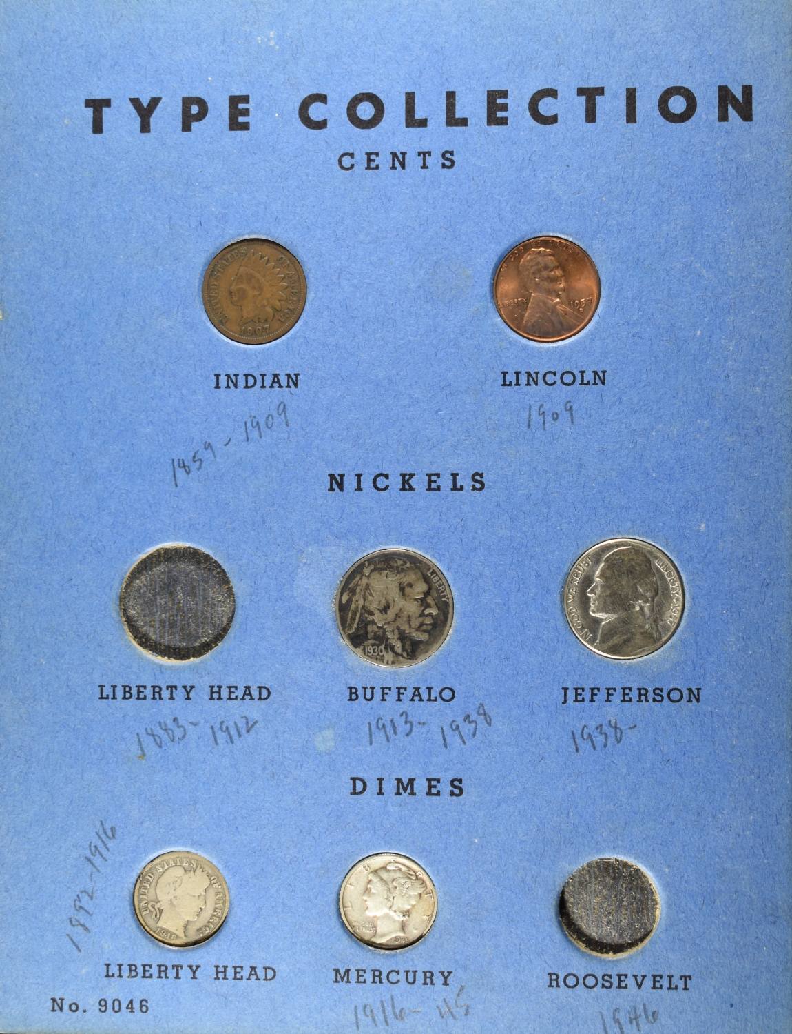 TYPE COLLECTION 20TH CENTURY US COINS