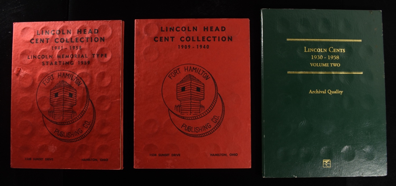 (3) LINCOLN HEAD CENT COLLECTIONS