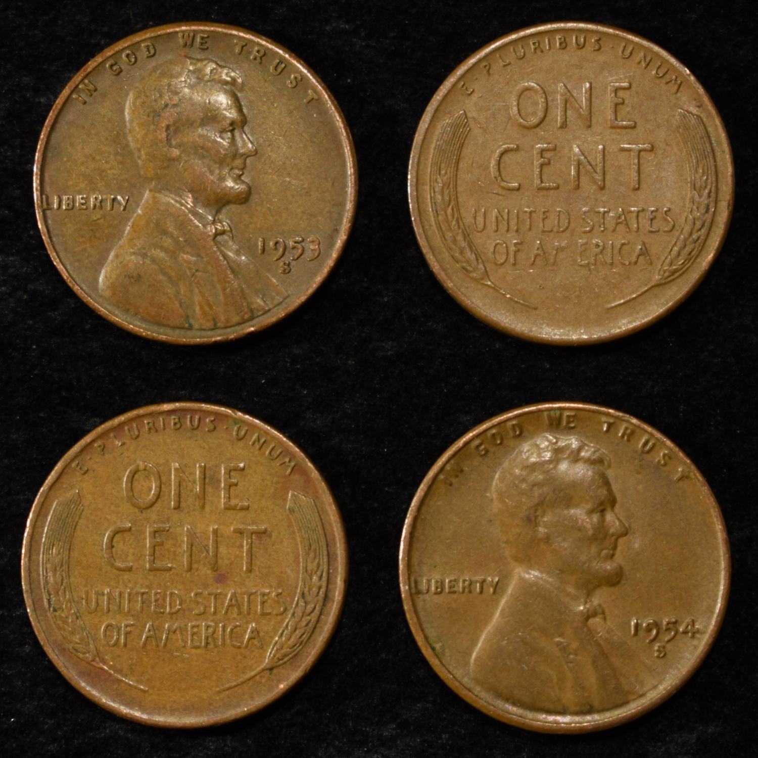 (398) WHEAT CENTS & (6) EMPTY LINCOLN COLLECTIONS