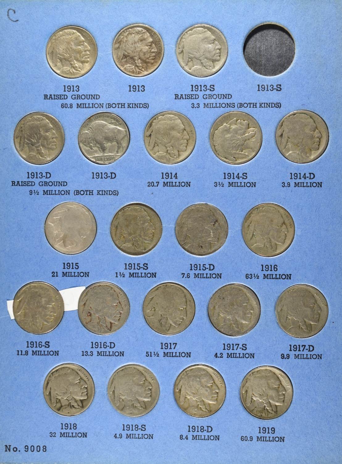 BUFFALO NICKEL COLLECTION