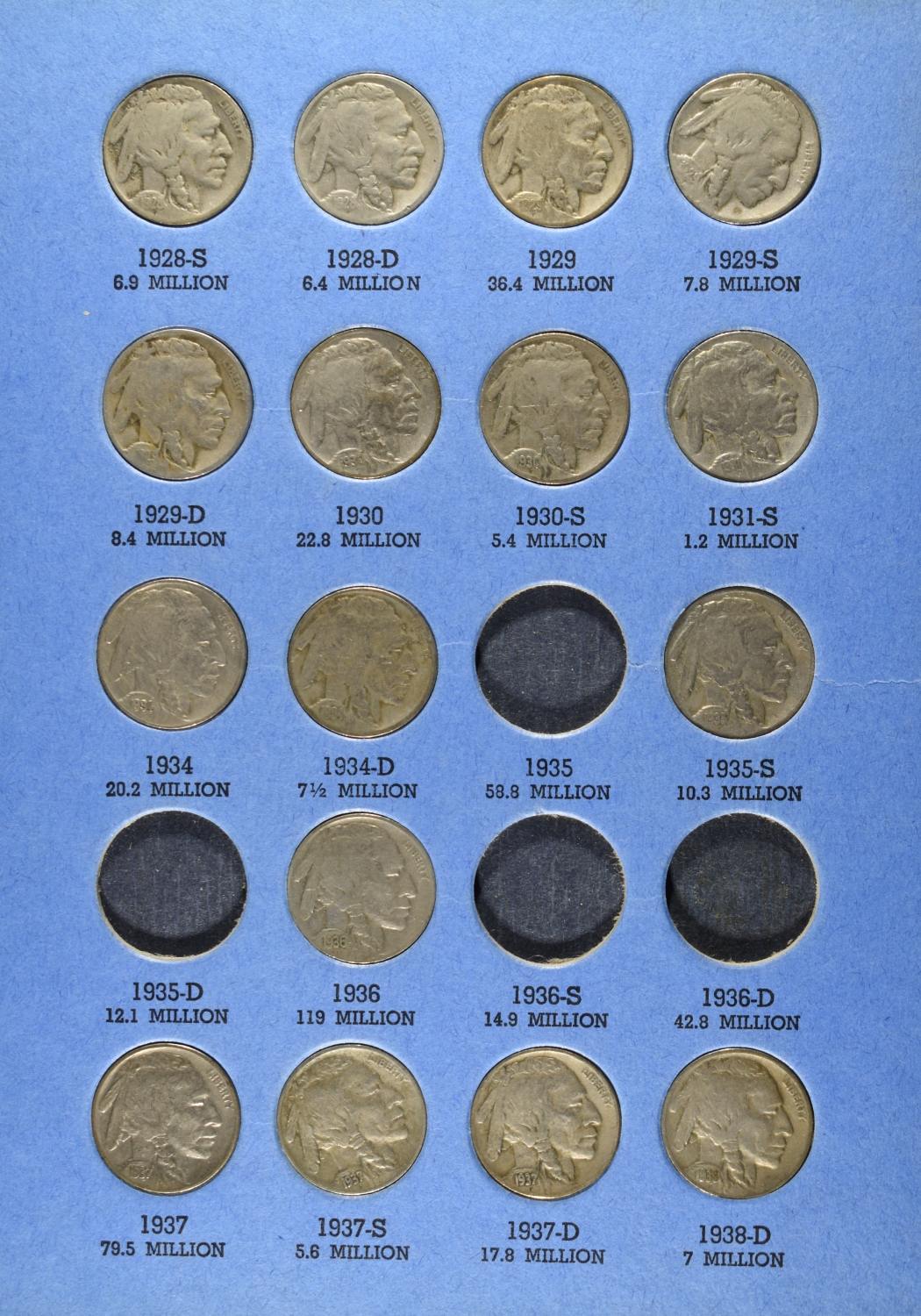 BUFFALO NICKEL COLLECTION