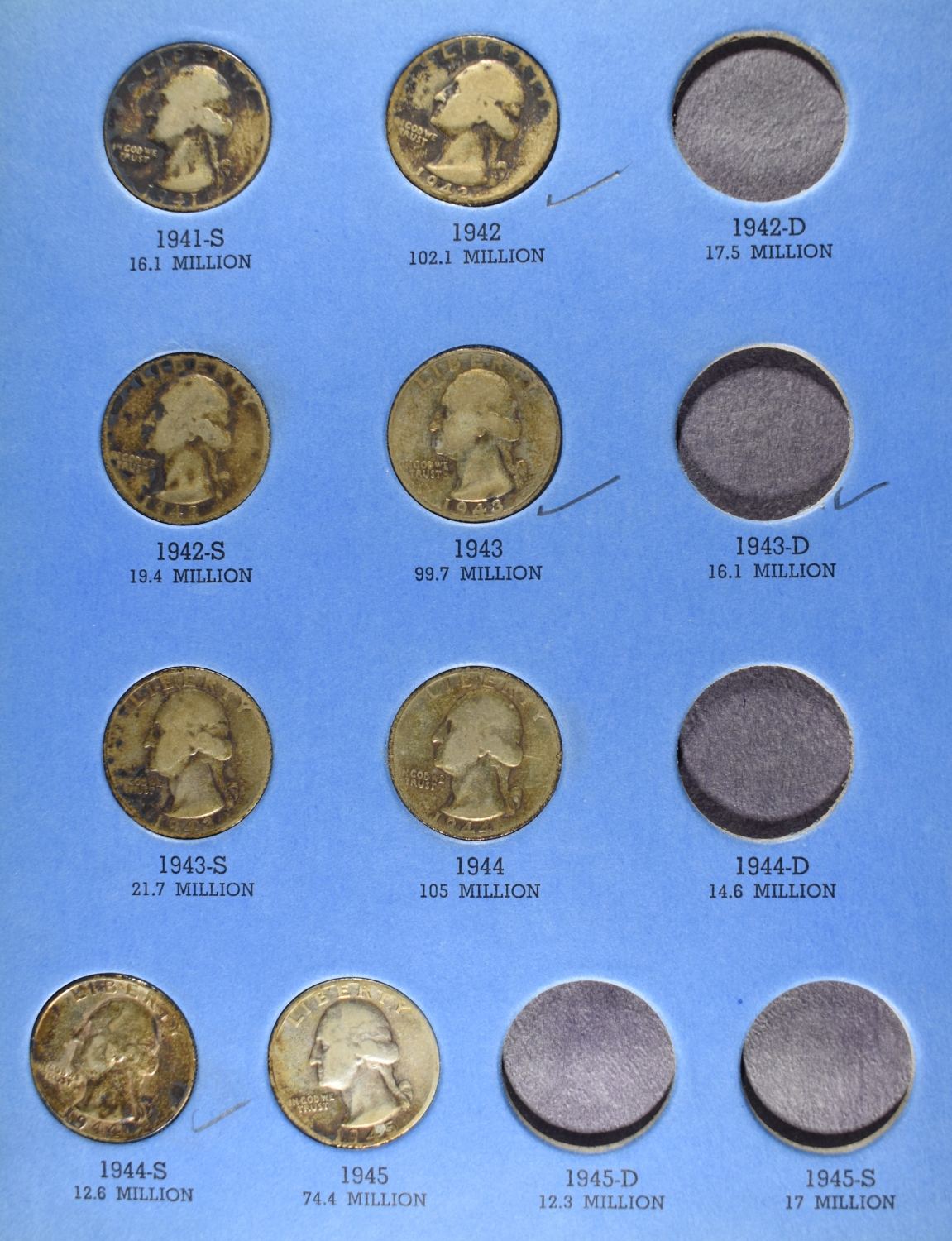 WASHINGTON HEAD QUARTER COLLECTION WHITMAN