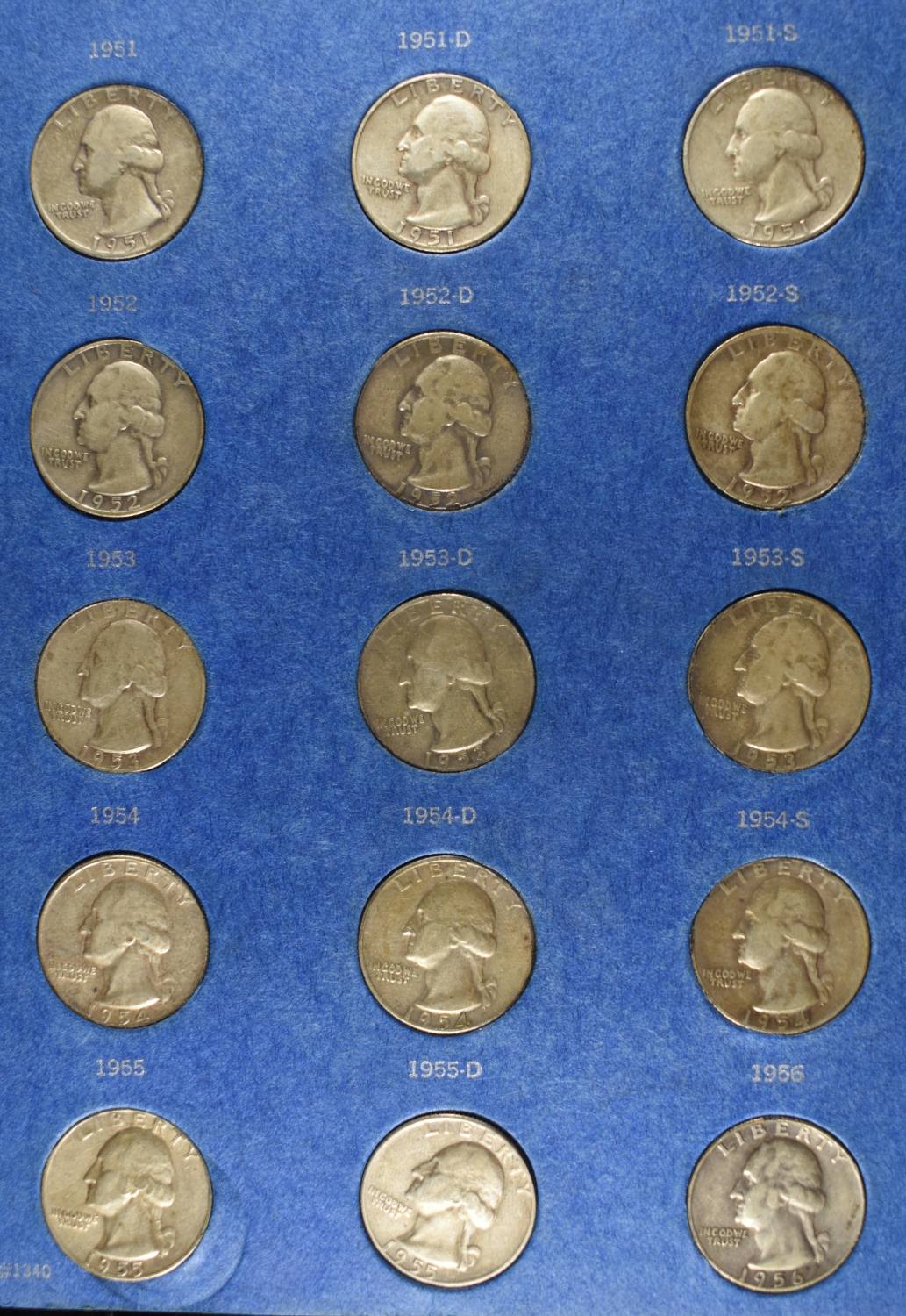 WASHINGTON QUARTER COLLECTION SHORE LINE COIN