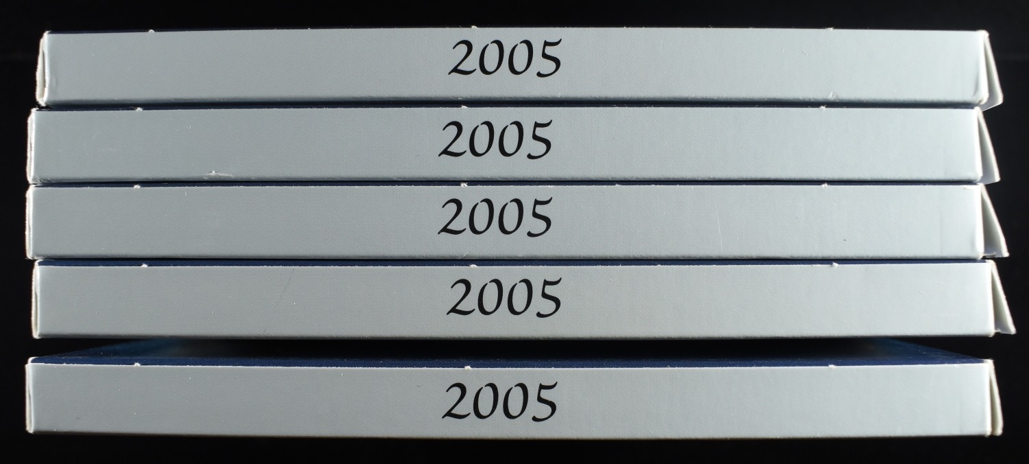 (5) 2005 WESTWARD JOURNEY NICKEL SERIES