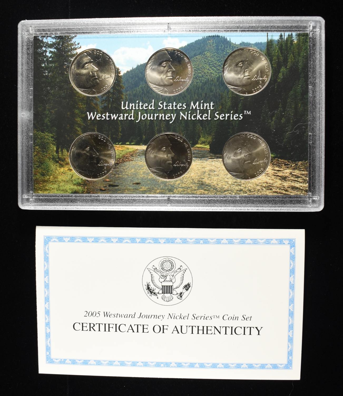 (5) 2005 WESTWARD JOURNEY NICKEL SERIES