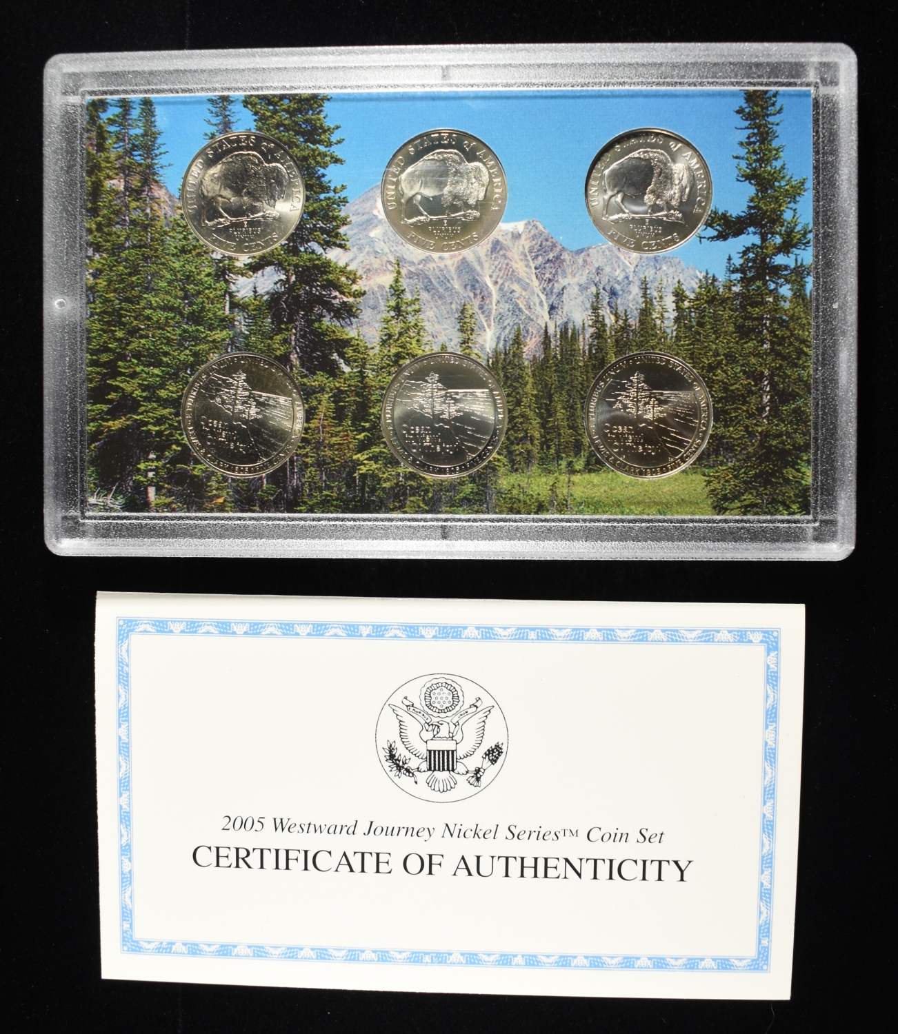 (5) 2005 WESTWARD JOURNEY NICKEL SERIES