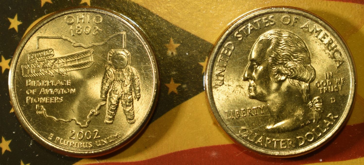 (20) WASHINGTON QUARTERS COIN SETS AND PLAQUES