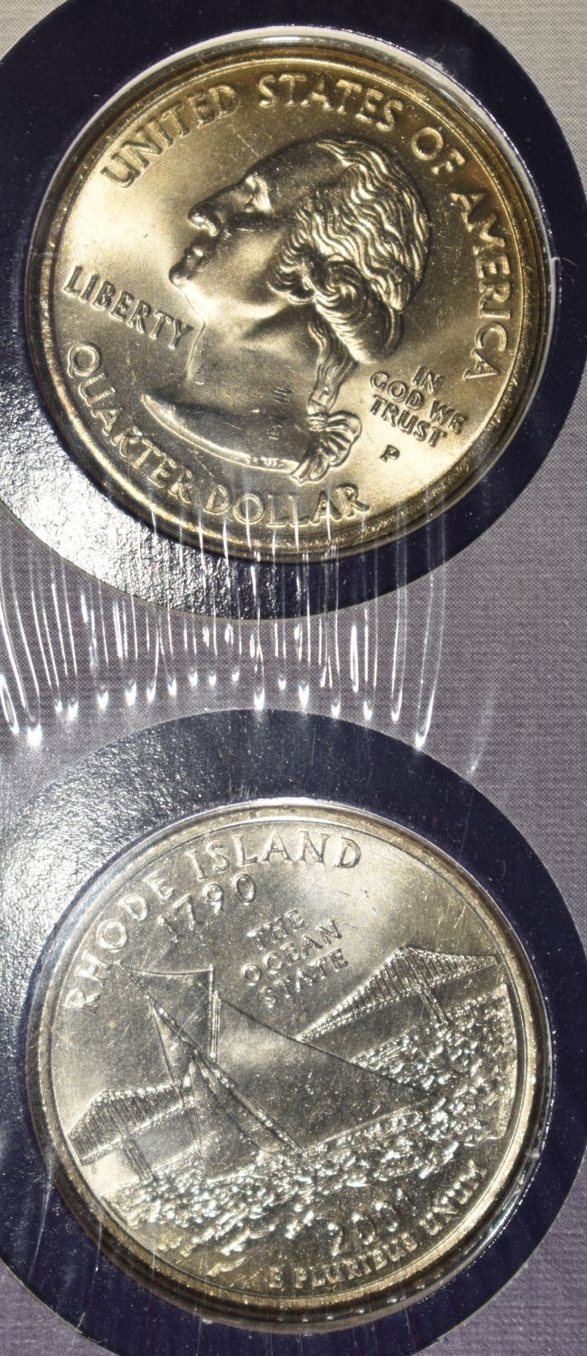 (20) WASHINGTON QUARTERS COIN SETS AND PLAQUES