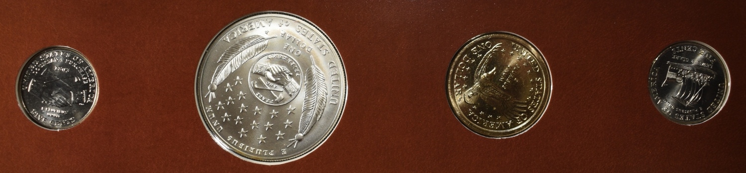 LEWIS AND CLARK COINAGE & CURRENCY SET