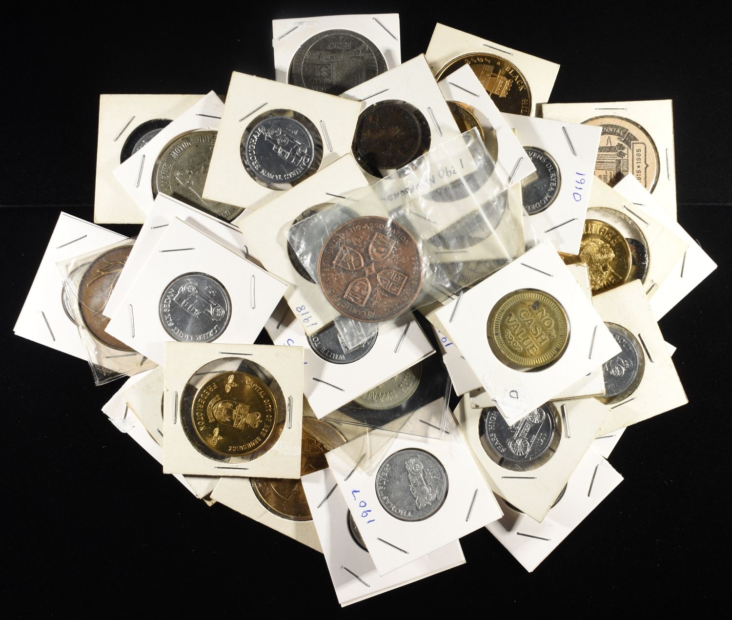 (39) MISC TOKENS LOT