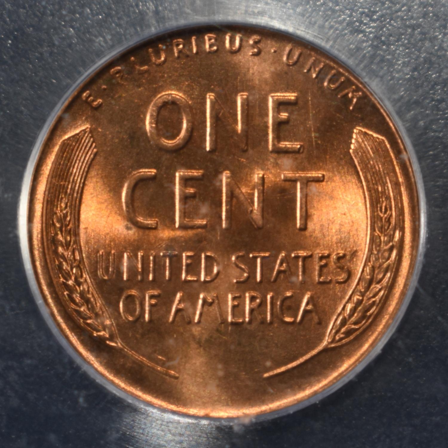 1958 WHEAT CENT ICG MS67 RD