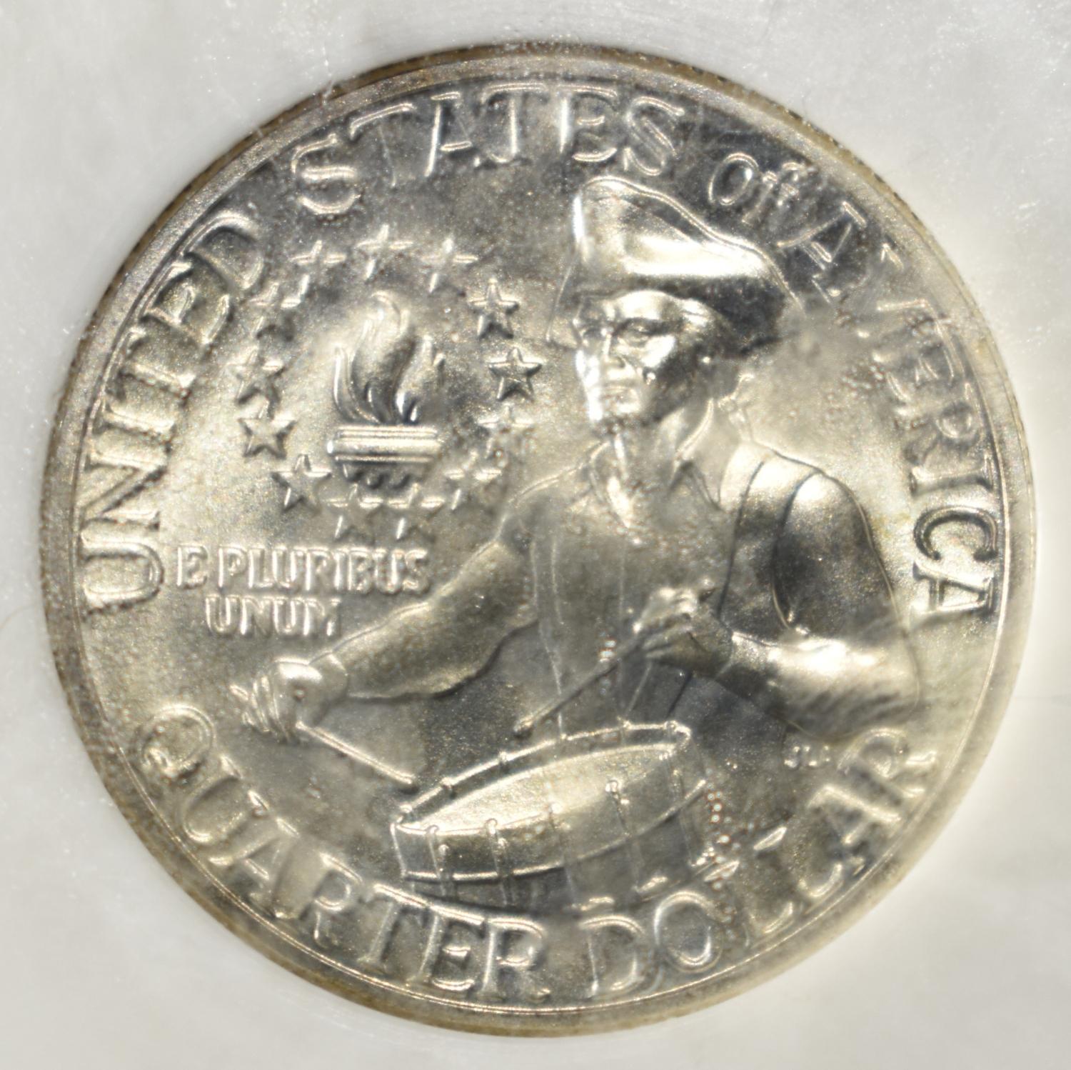 1976-S SILVER WASHINGTON 25C PCI SUPERB GEM+ BU
