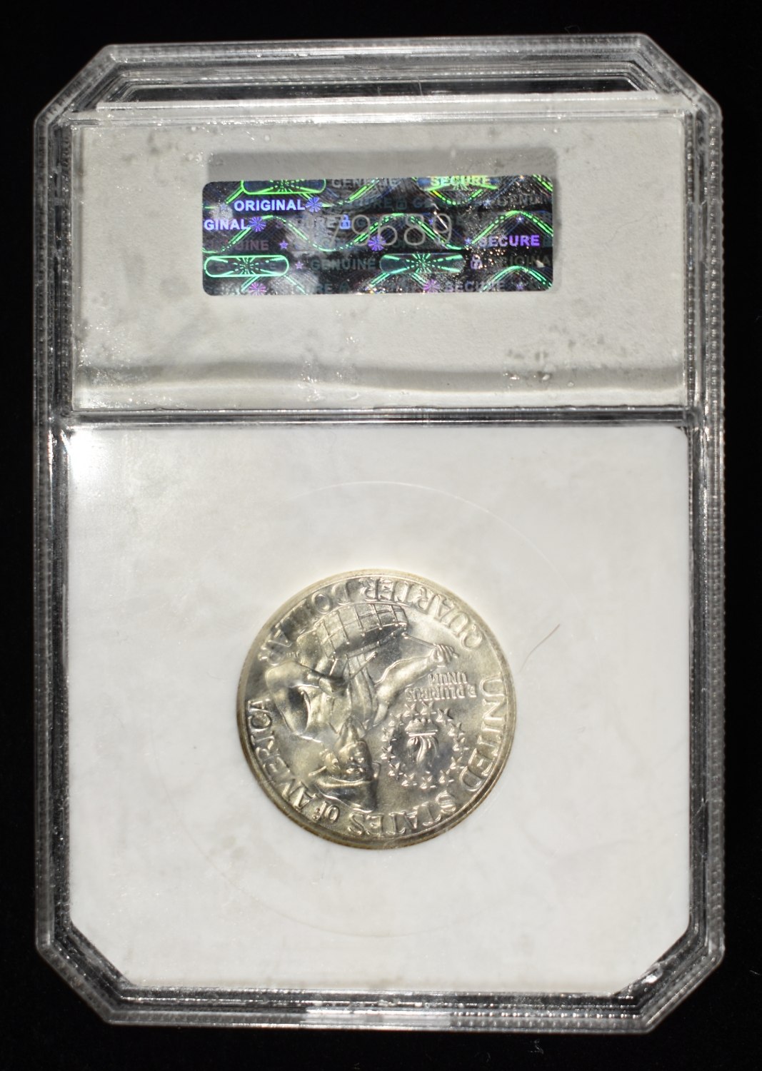 1976-S SILVER WASHINGTON 25C PCI SUPERB GEM+ BU