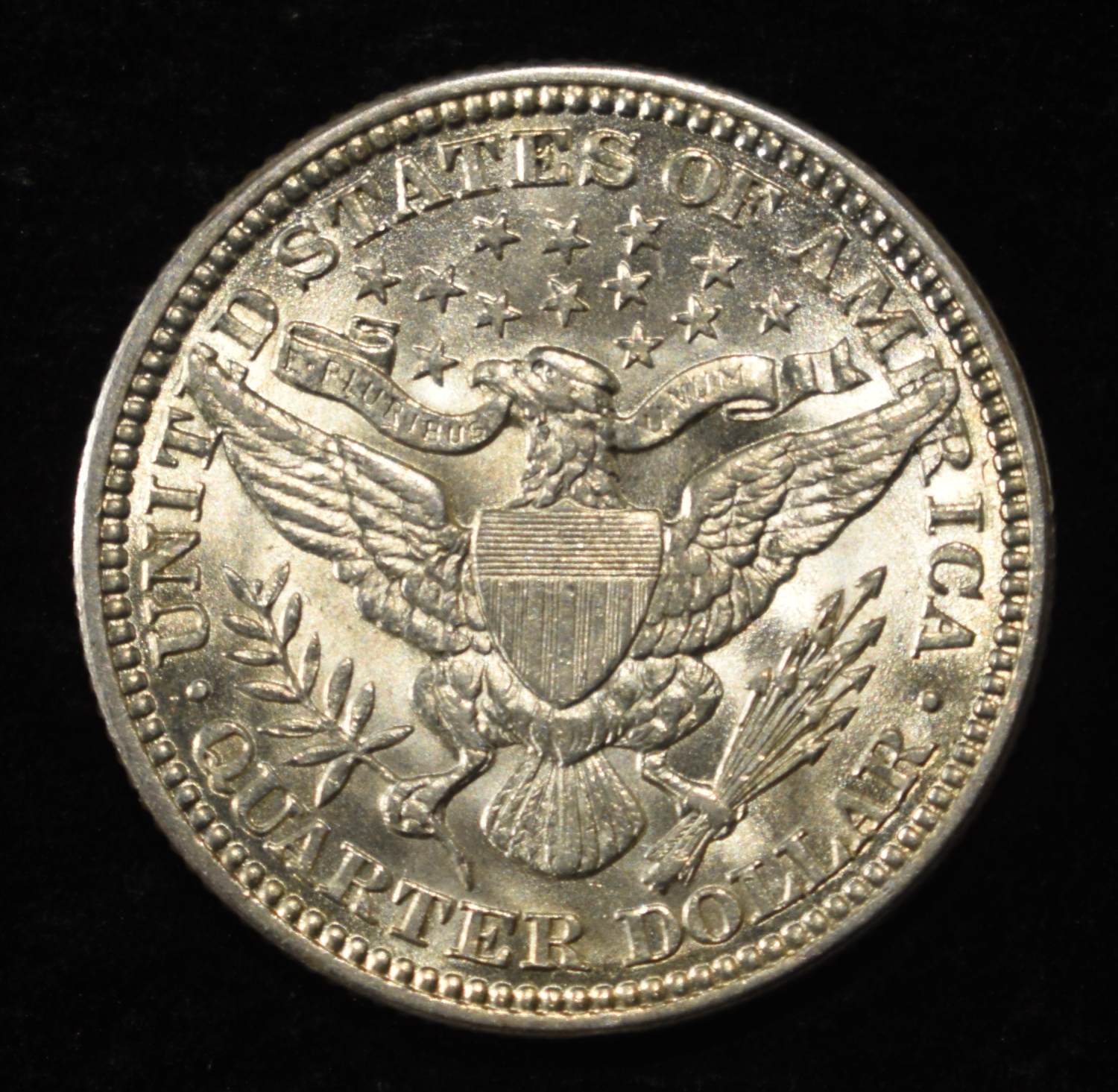 1916 BARBER QUARTER CH BU