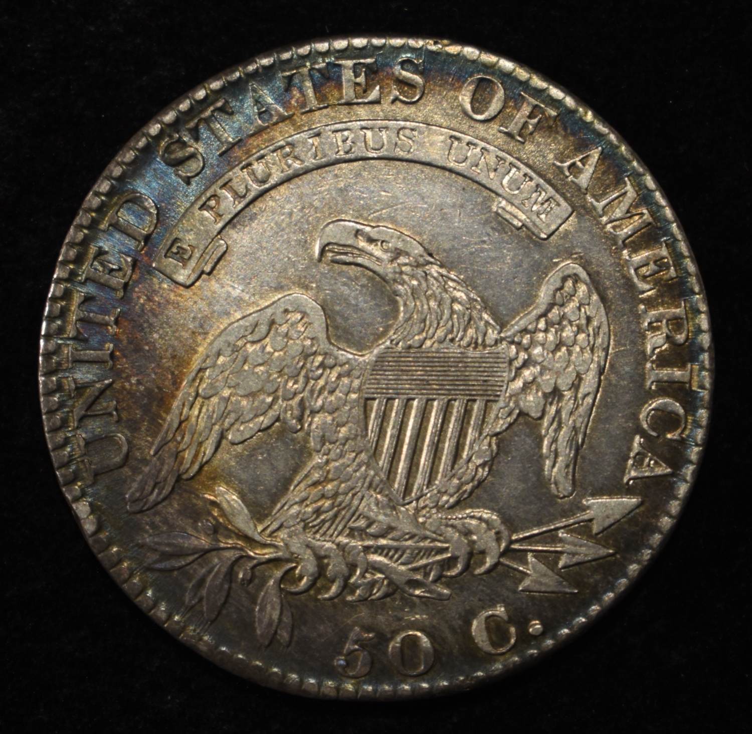 1819 BUST HALF DOLLAR AU