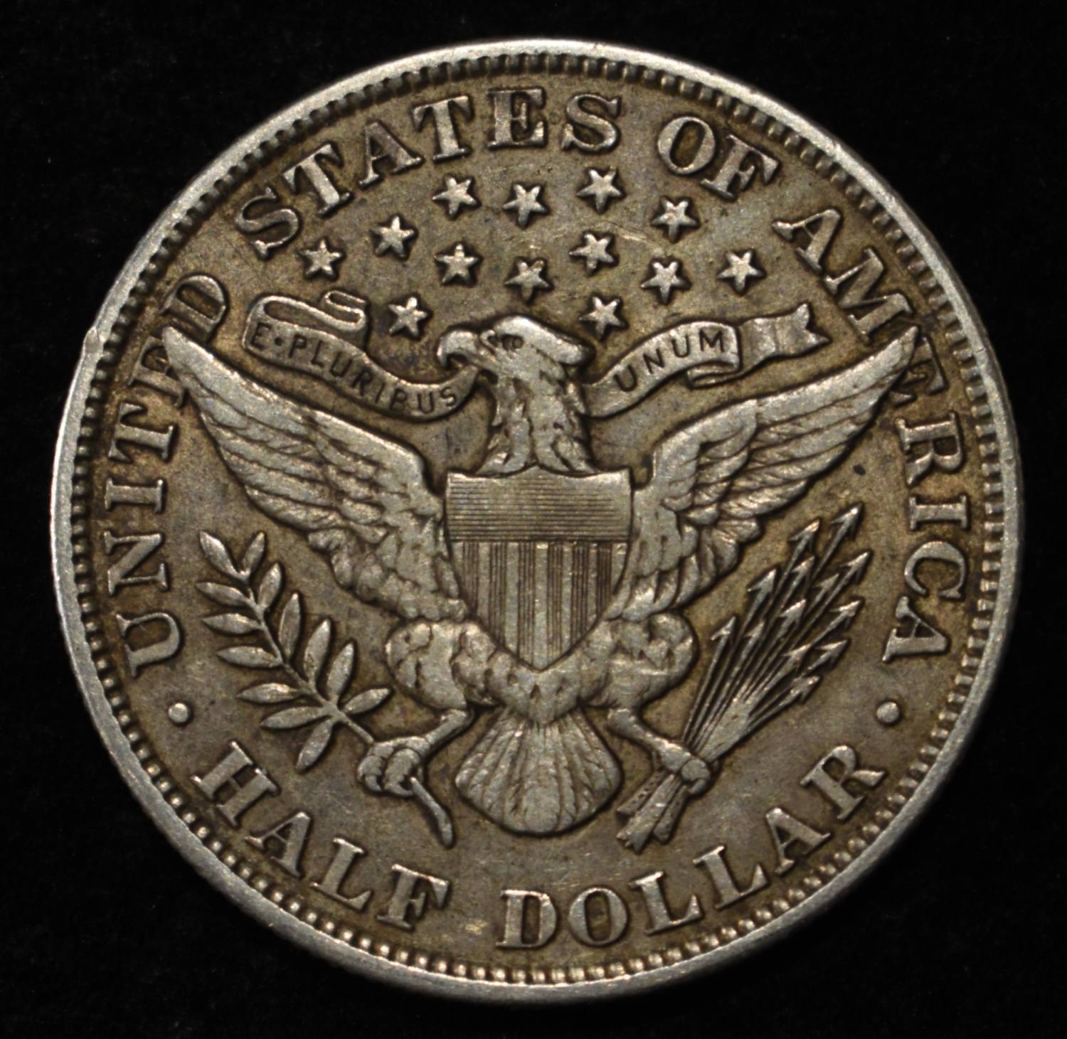 1902 BARBER HALF DOLLAR XF