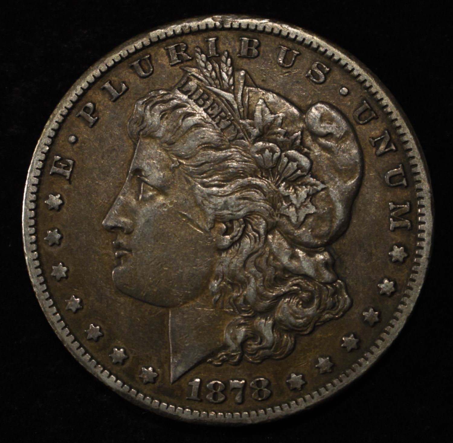 1878-CC MORGAN DOLLAR XF