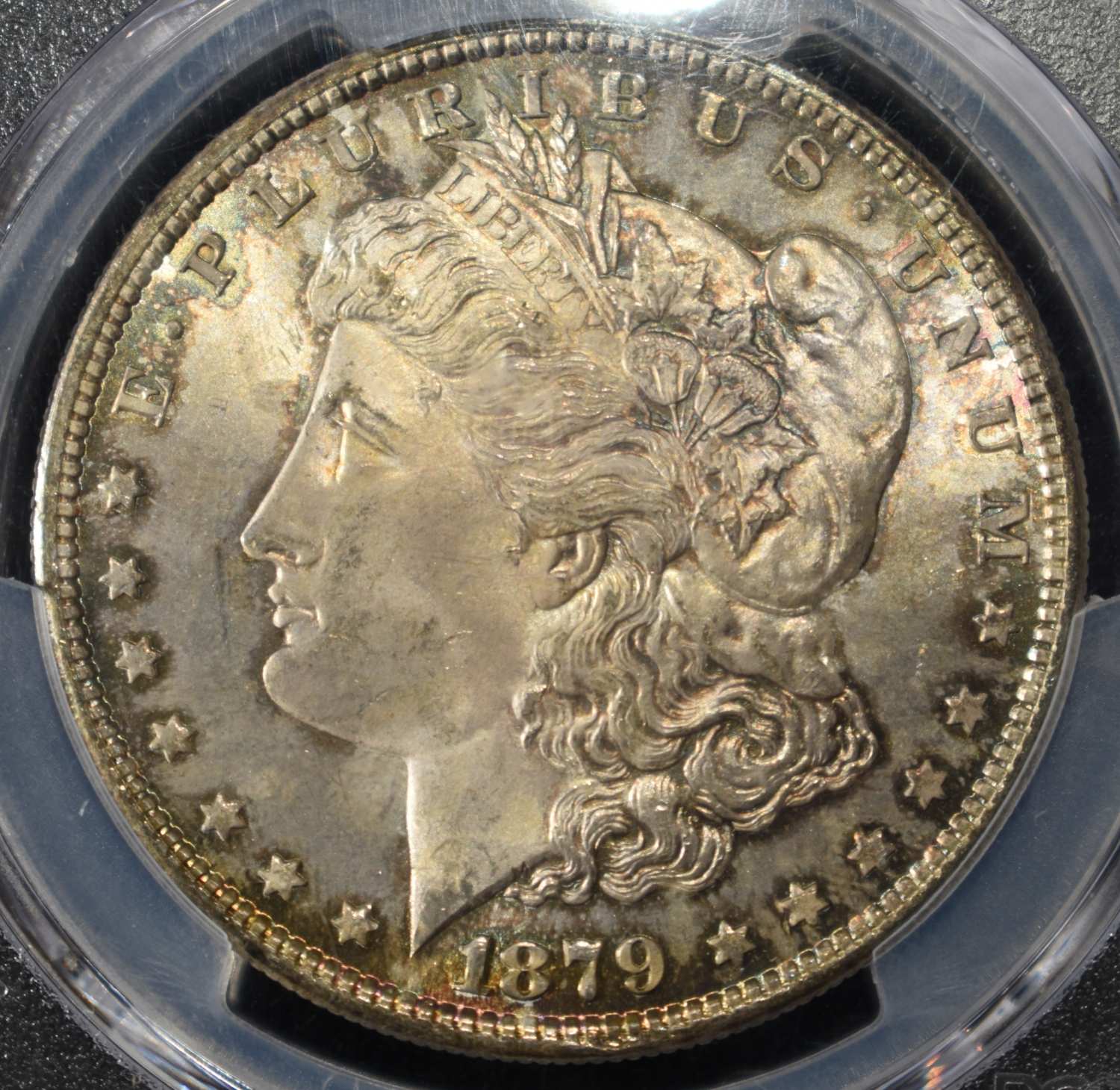 1879-S MORGAN DOLLAR PCGS MS63
