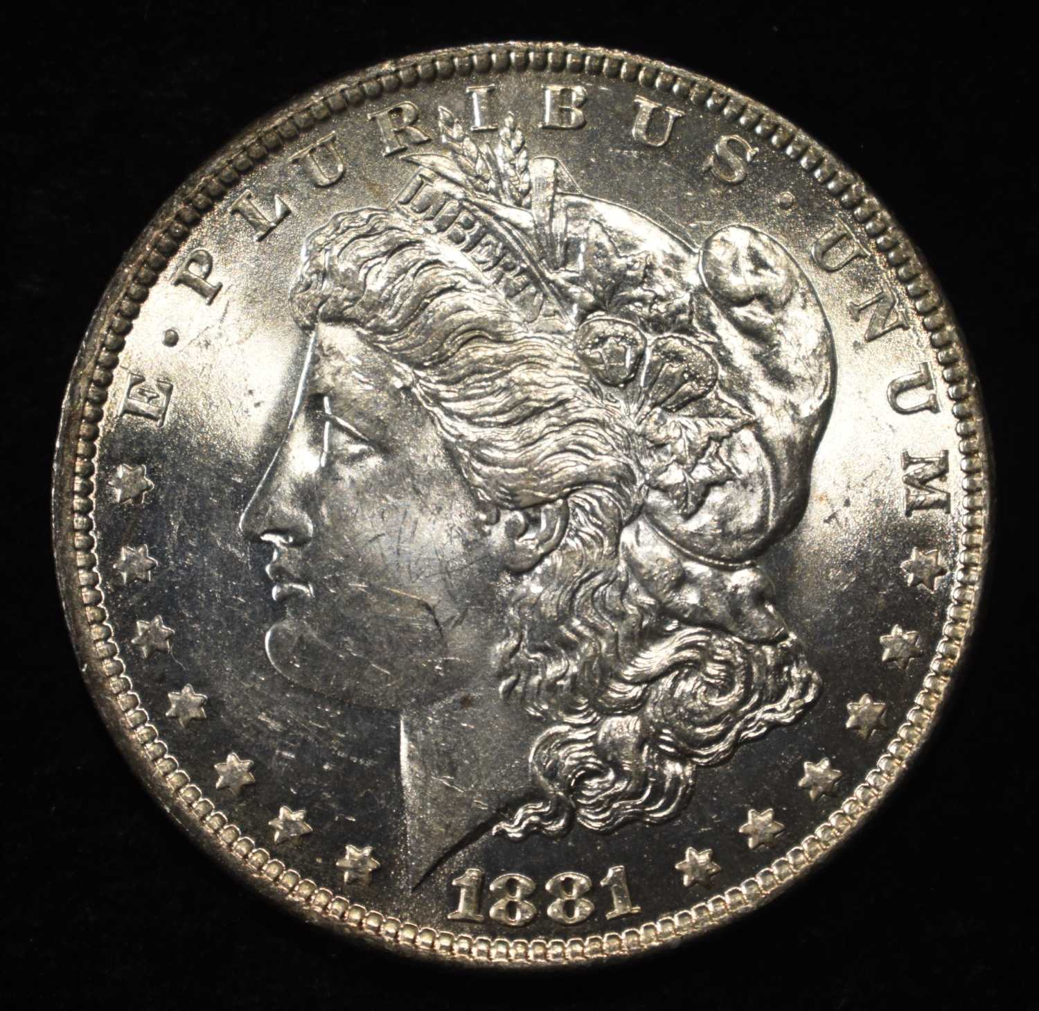 1881-O MORGAN DOLLAR CH BU