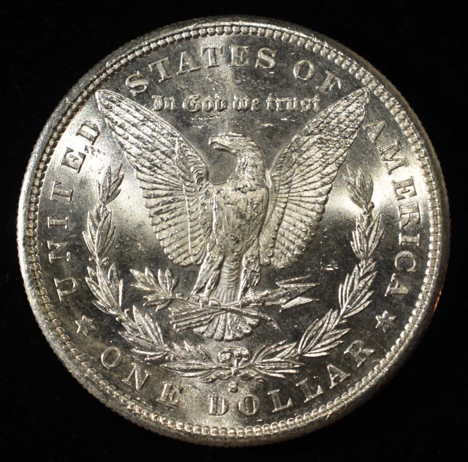 1881-S MORGAN DOLLAR GEM BU