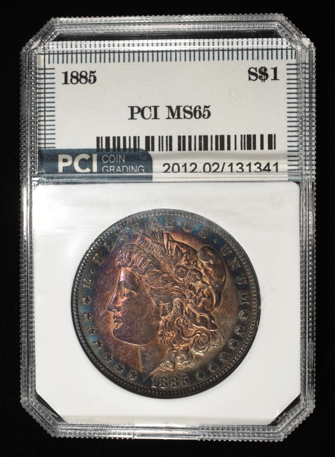 1885 MORGAN DOLLAR PCI GEM BU