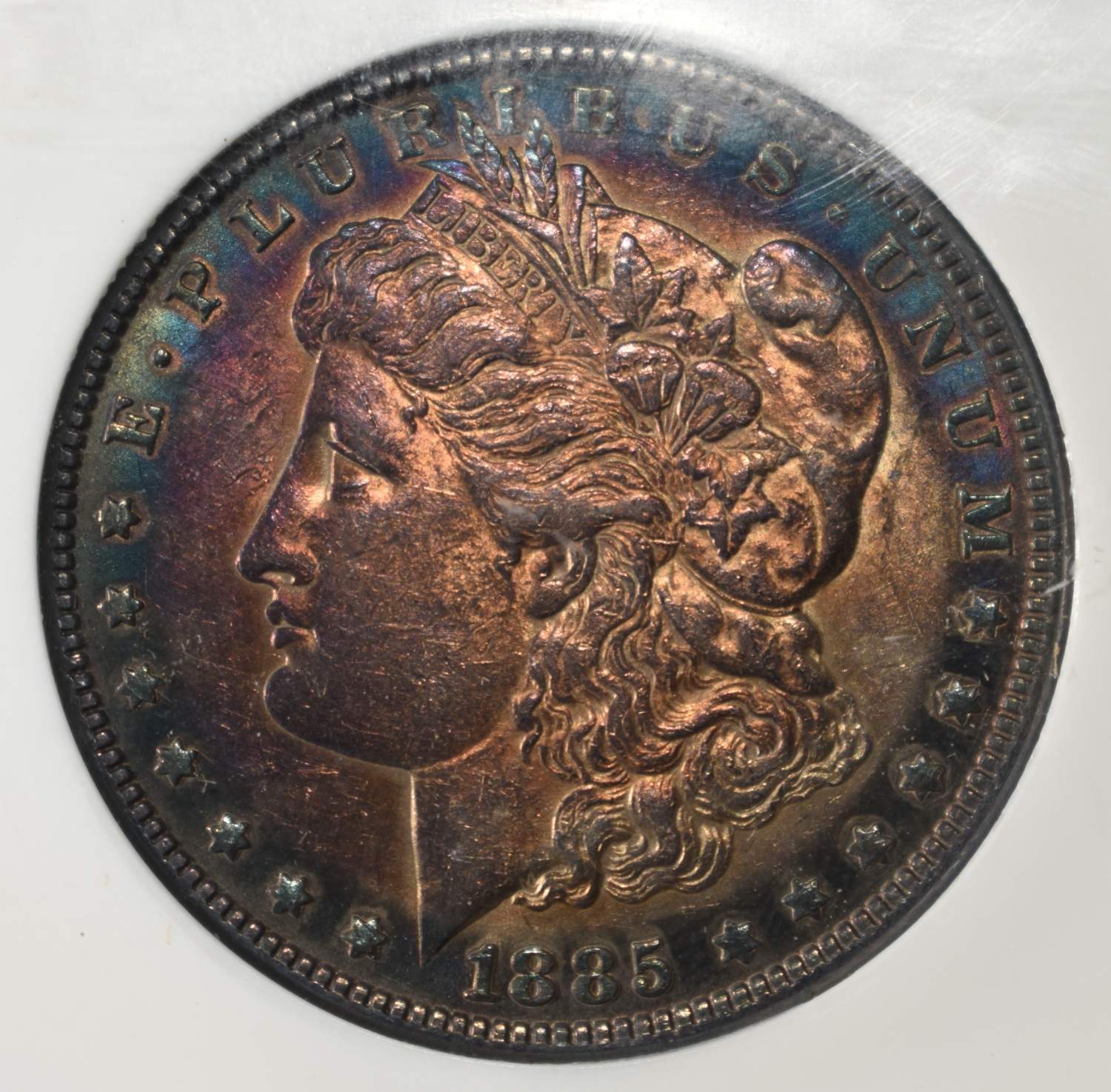 1885 MORGAN DOLLAR PCI GEM BU