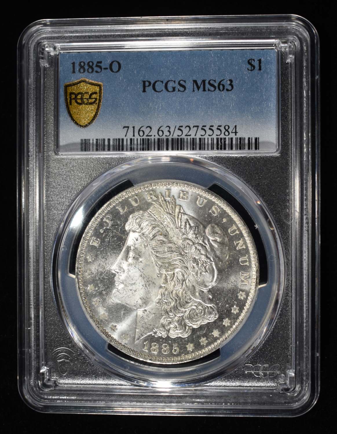 1885-O MORGAN DOLLAR PCGS MS63