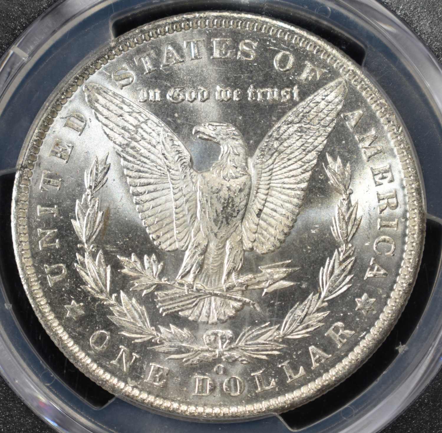 1885-O MORGAN DOLLAR PCGS MS63