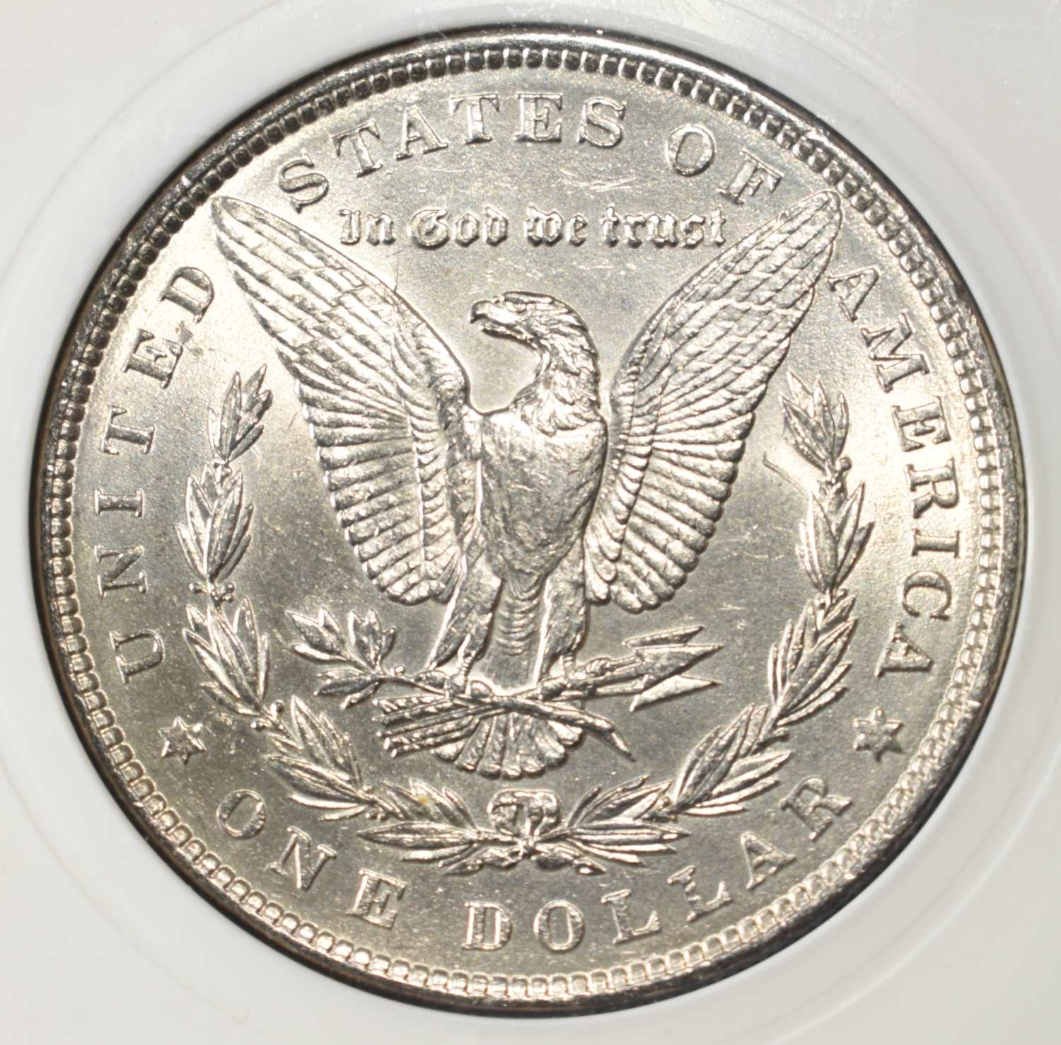 1886 MORGAN DOLLAR PCI SUPERB GEM BU