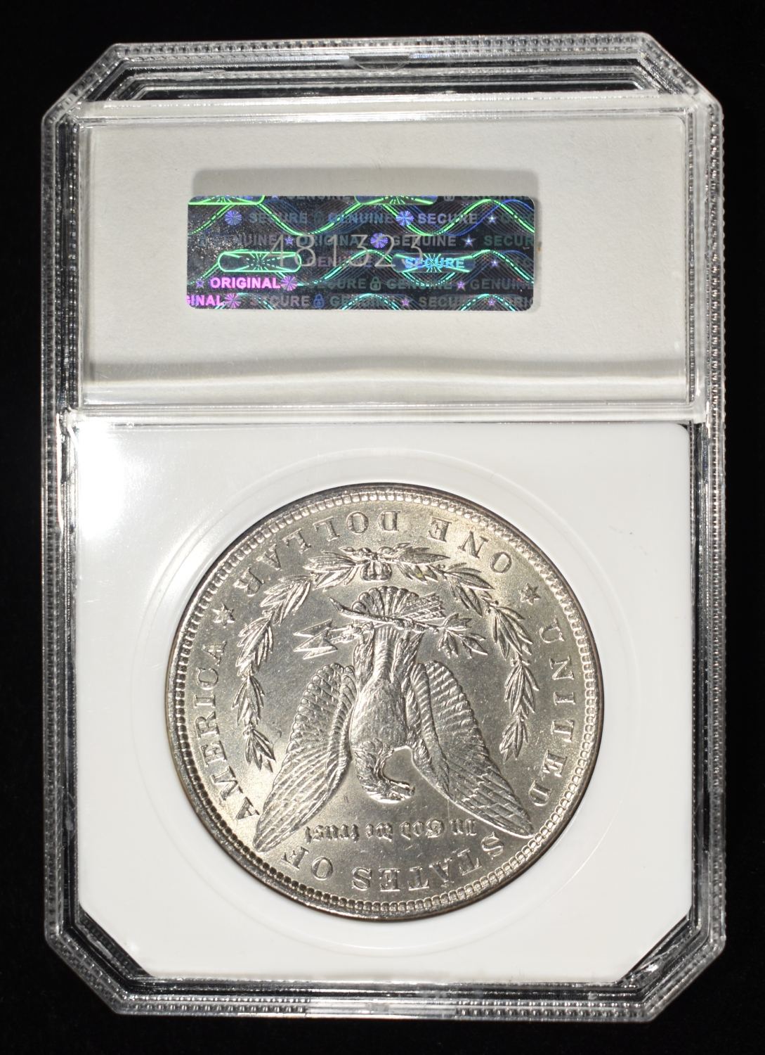 1886 MORGAN DOLLAR PCI SUPERB GEM BU