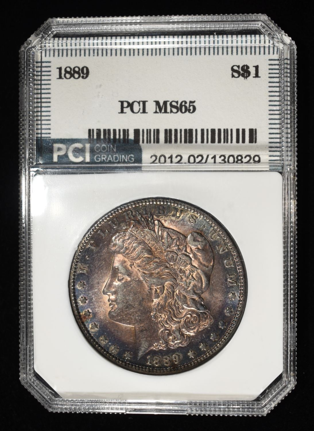 1889 MORGAN DOLLAR PCI GEM BU