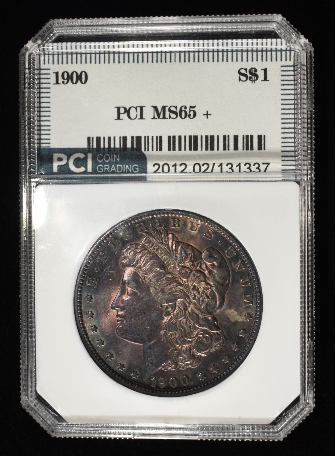 1900 MORGAN DOLLAR PCI GEM BU