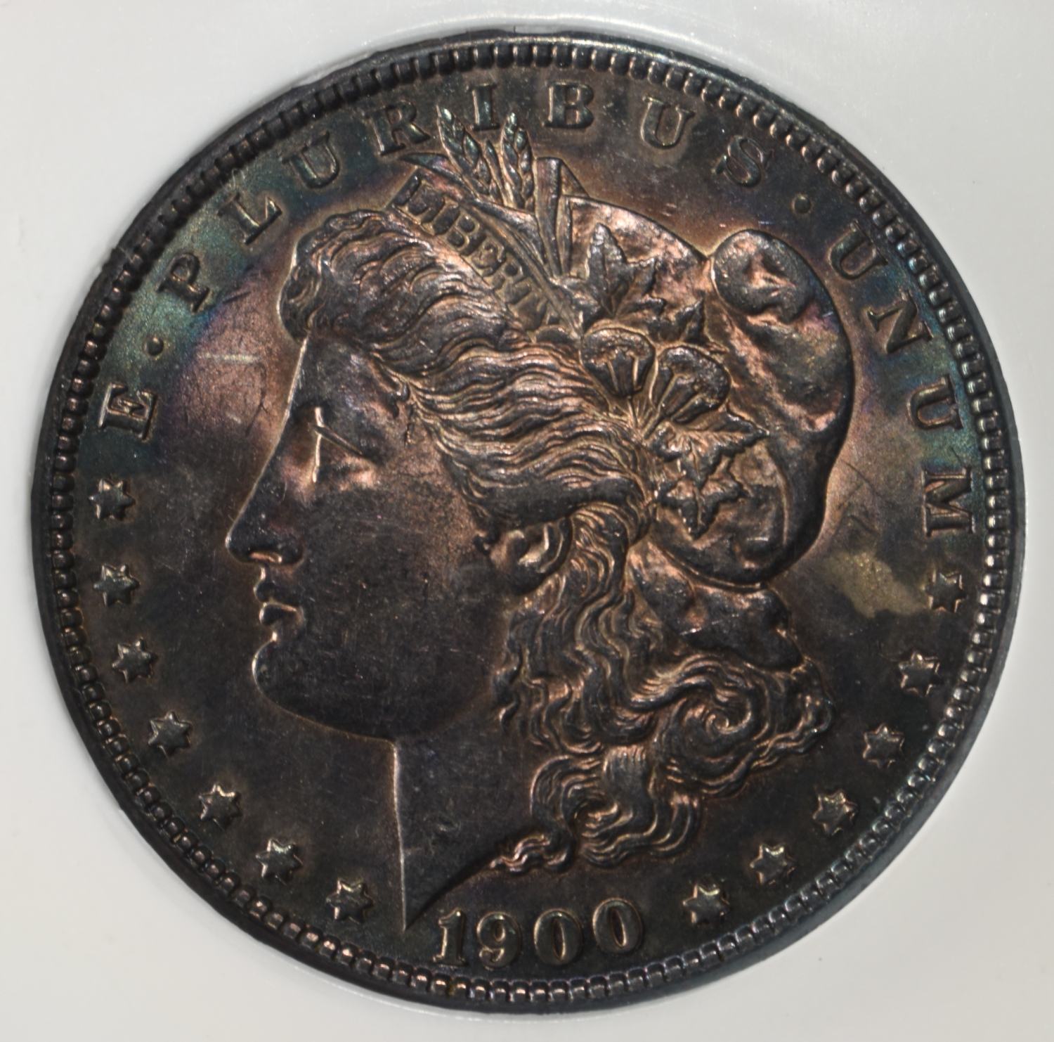 1900 MORGAN DOLLAR PCI GEM BU