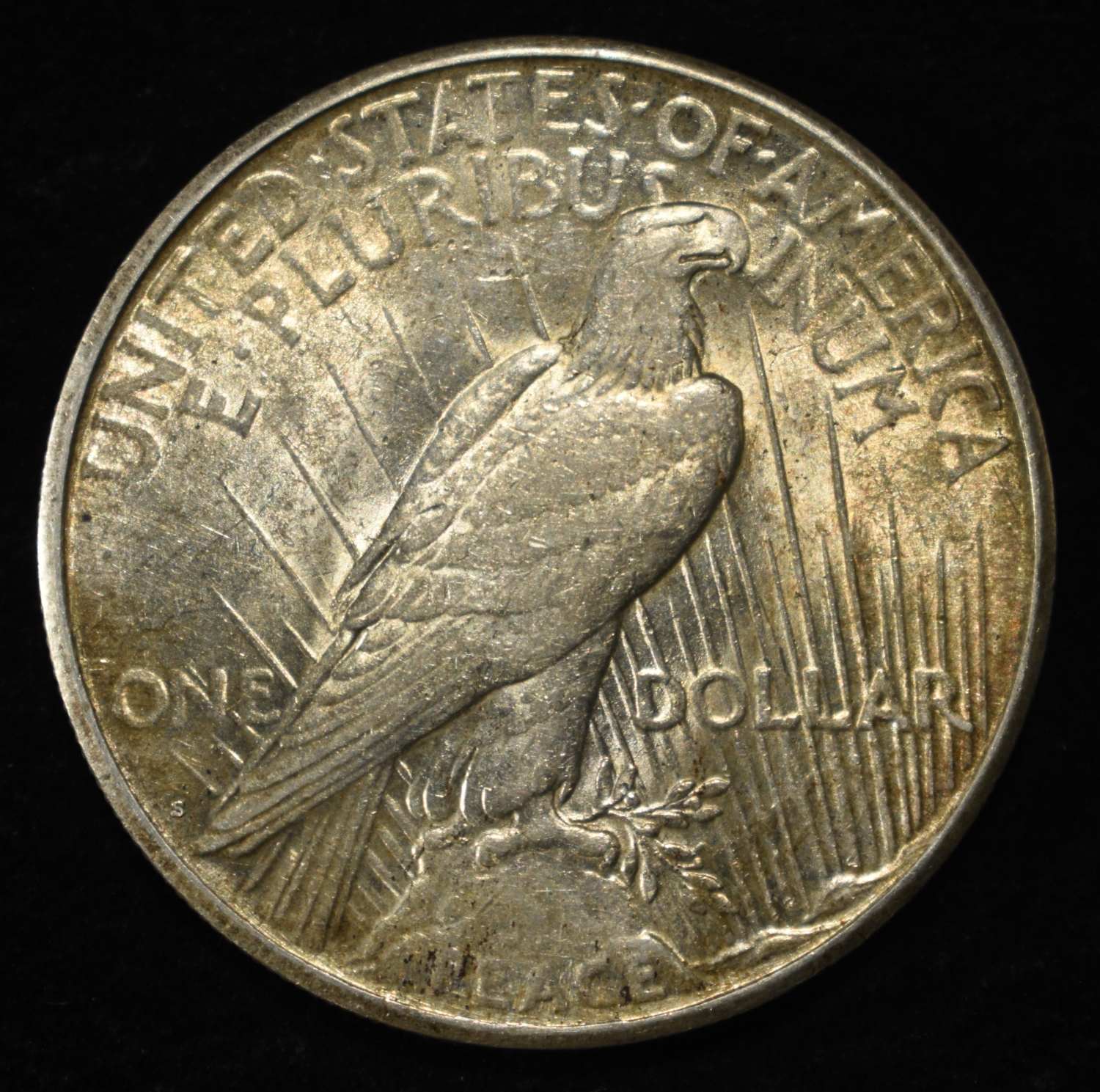 1924-S PEACE DOLLAR CH AU