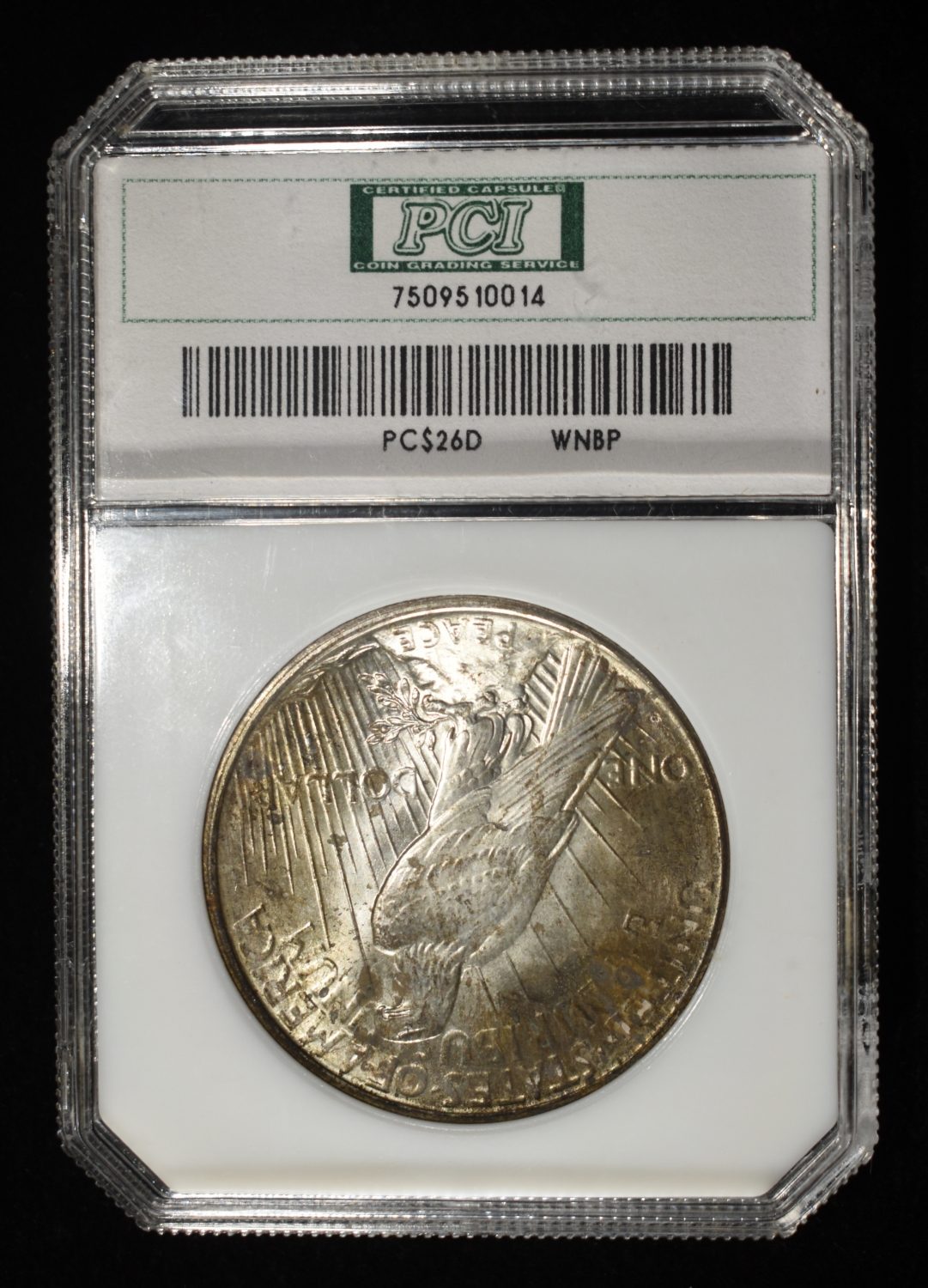 1926-D PEACE DOLLAR PCI CH BU