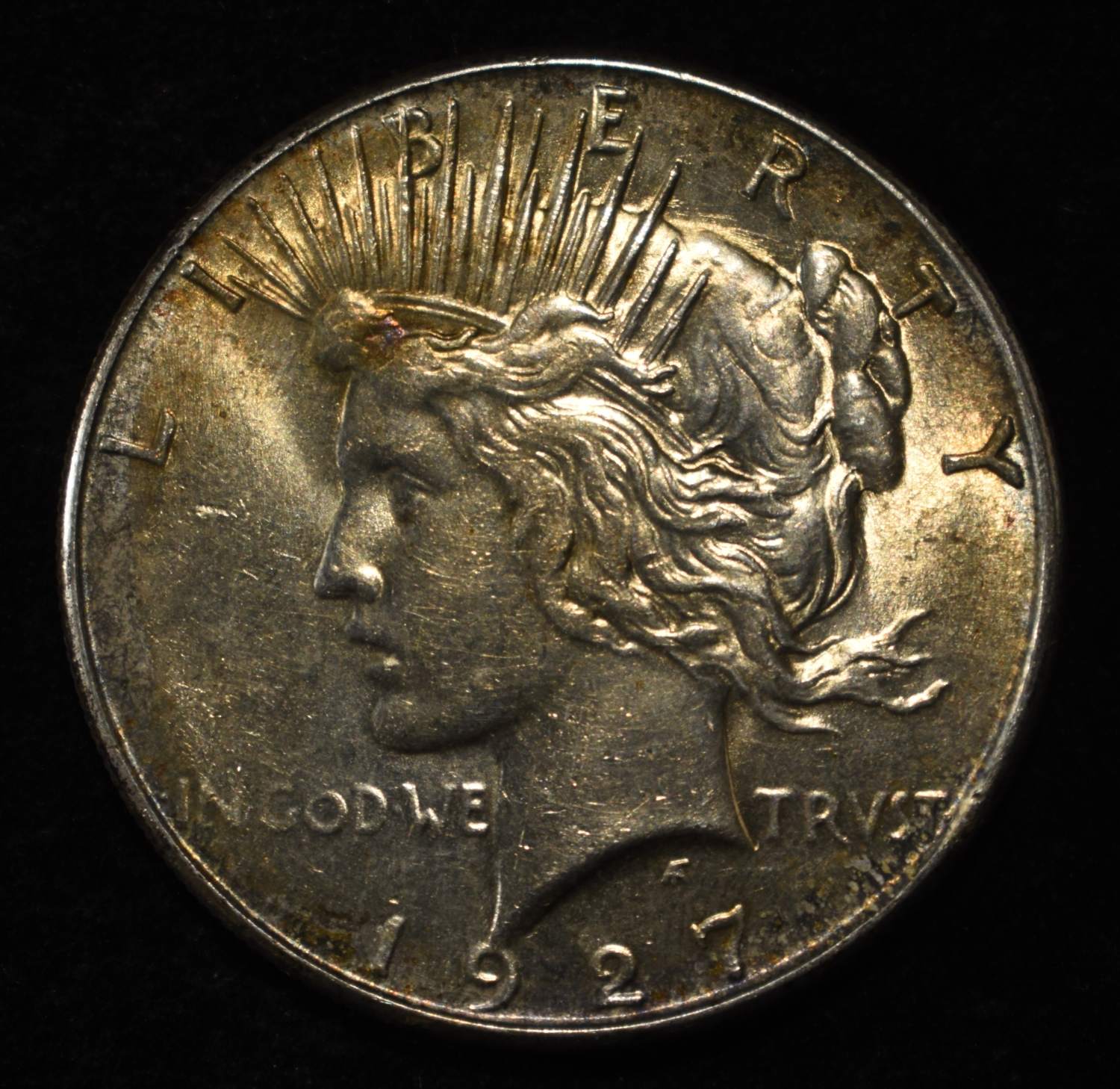 1927-S PEACE DOLLAR BU