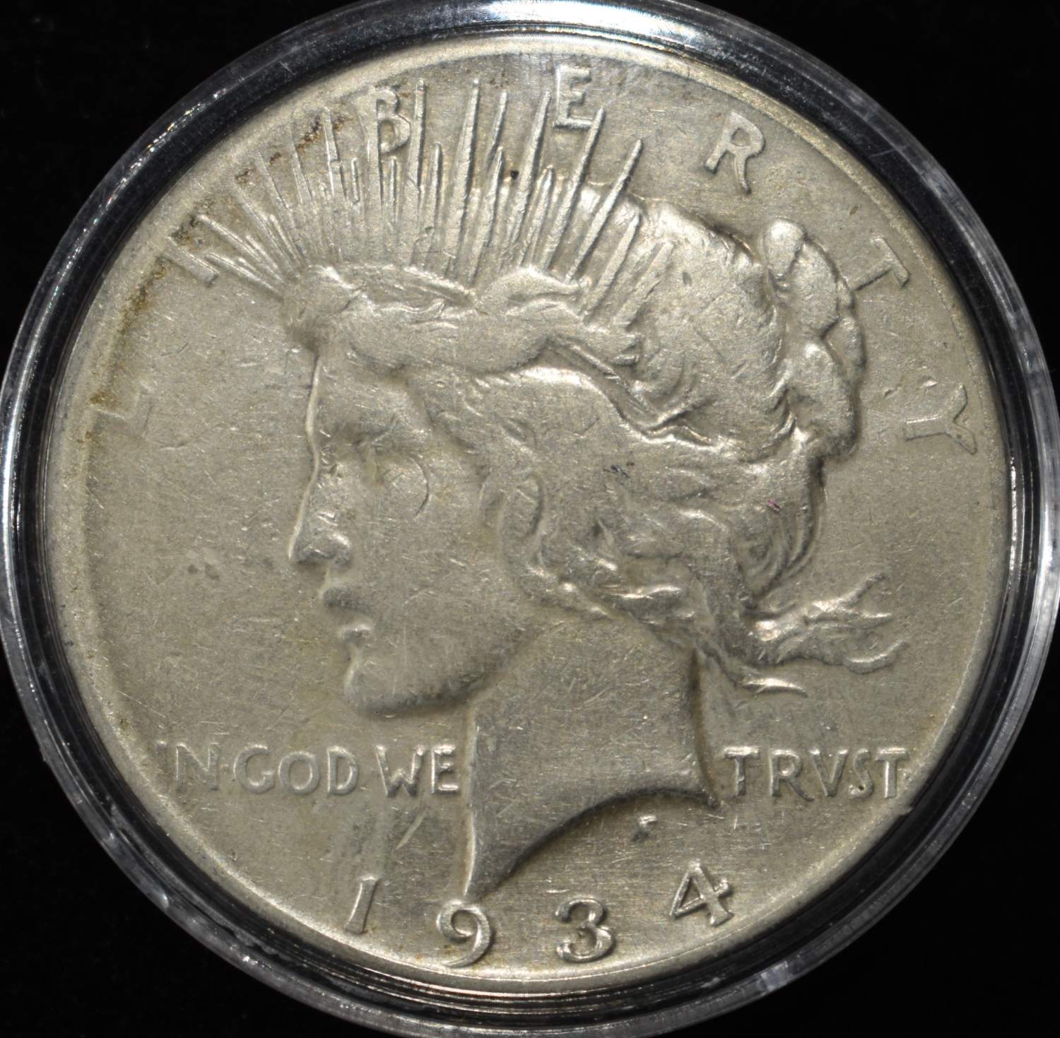 1934-S PEACE DOLLAR